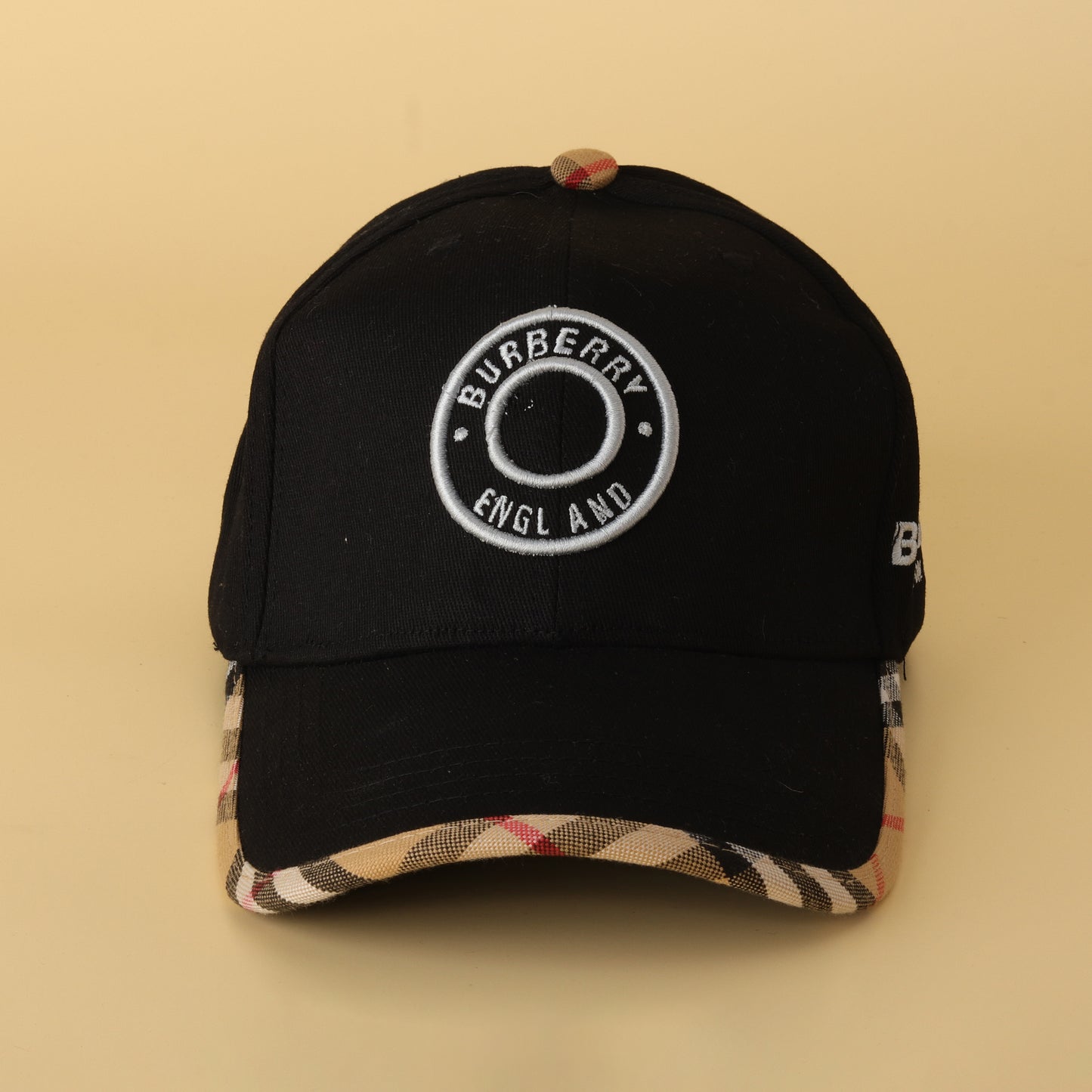 Black Logo Baseball Cap