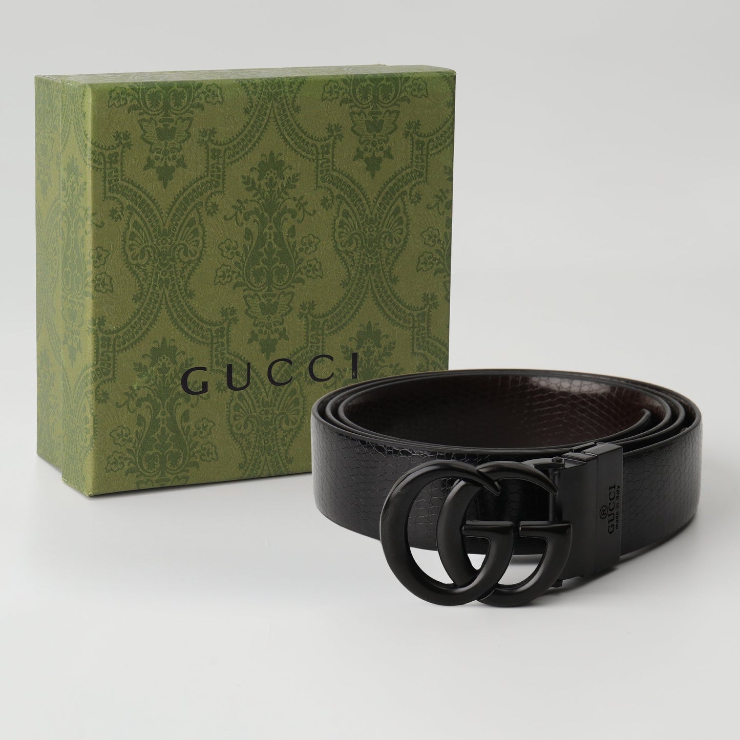 Double G Midnight Matte Belt