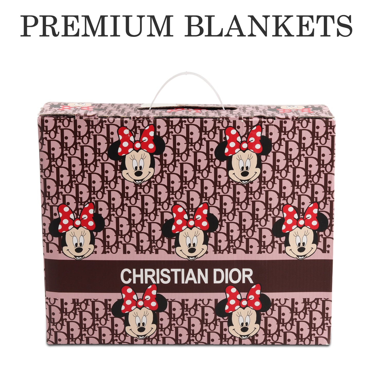 Minnie Mouse Couture Throw