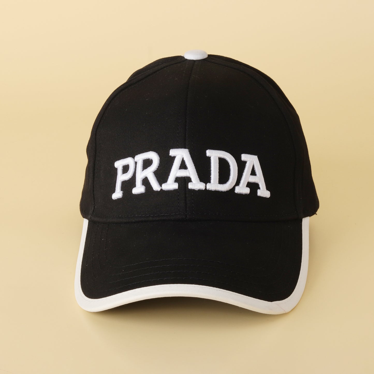 Black & White Logo Baseball Cap