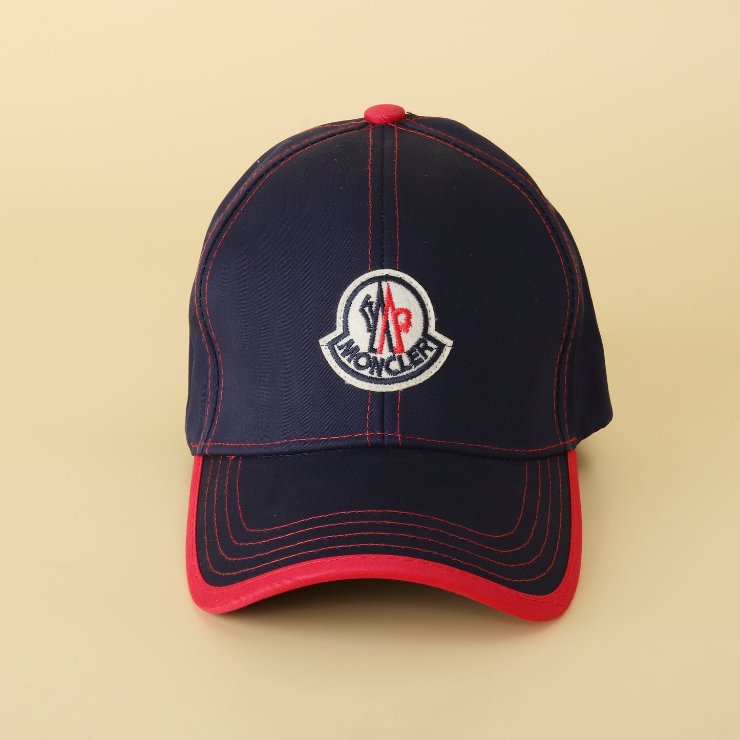 Moncler Tricolor Logo Baseball Cap