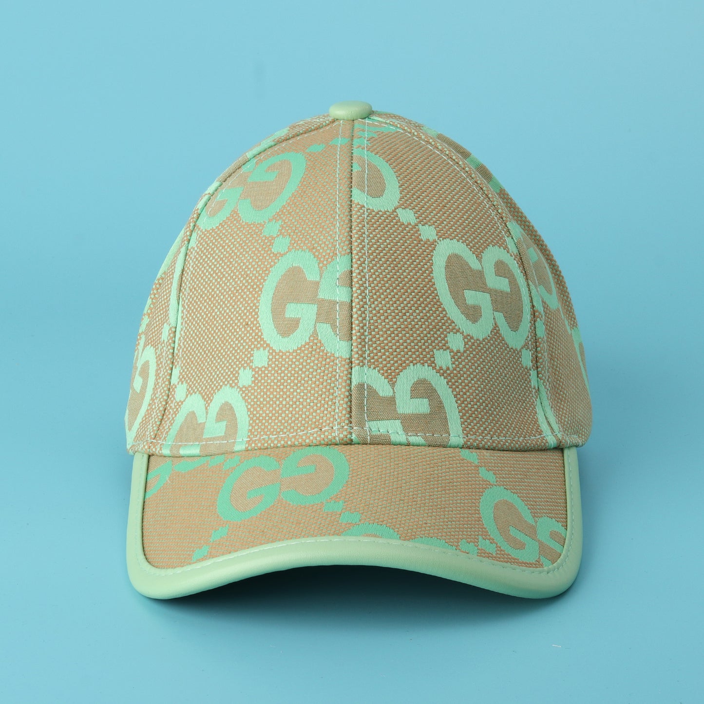 Gucci Beige & Mint Cap