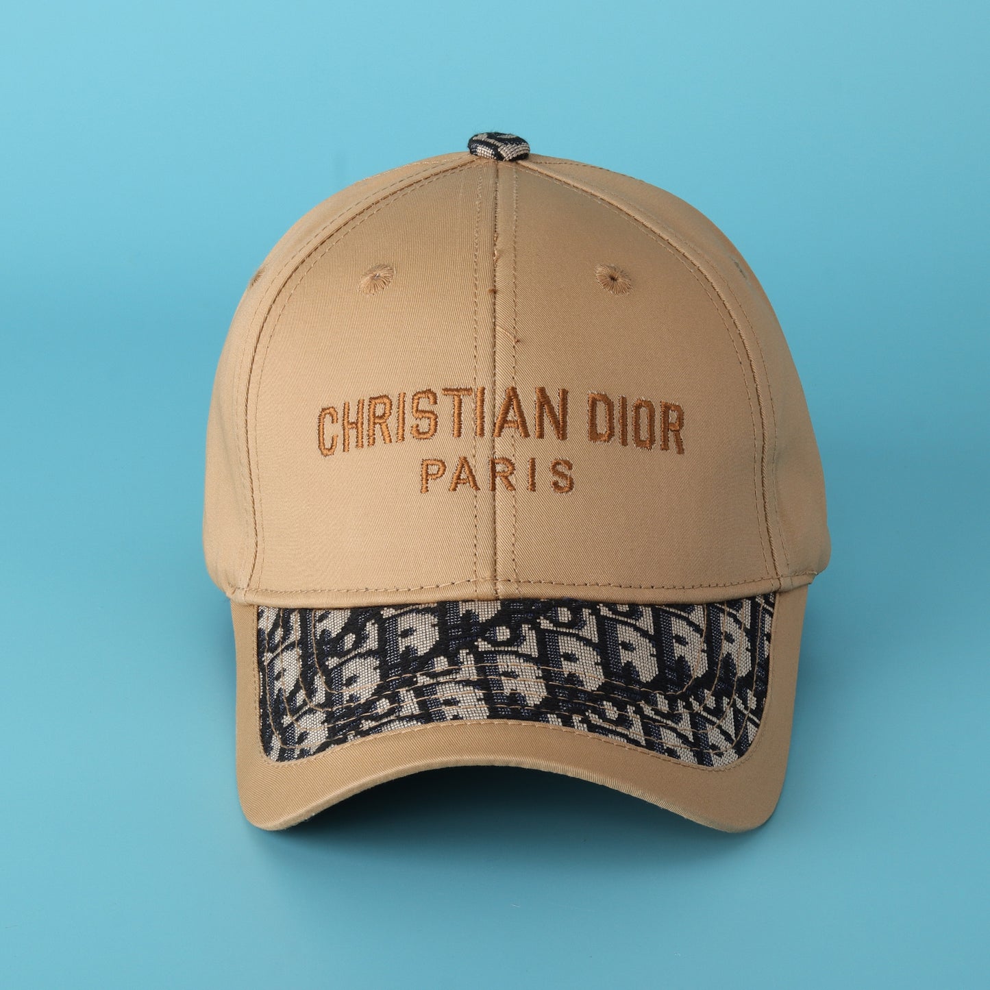 Dior Paris Beige Baseball Cap