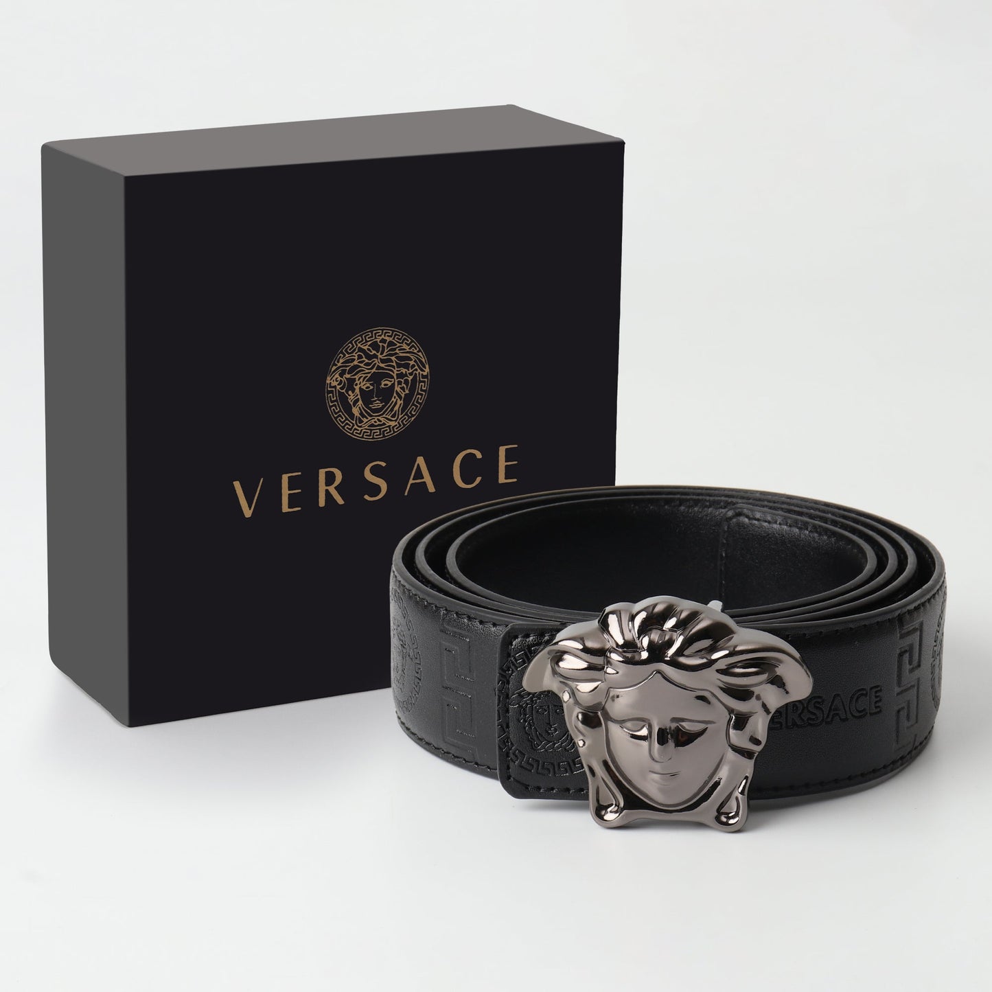 Medusa Monogram Icon Belt