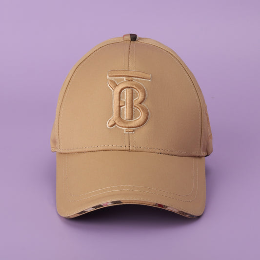 Burberry Beige Monogram Cap