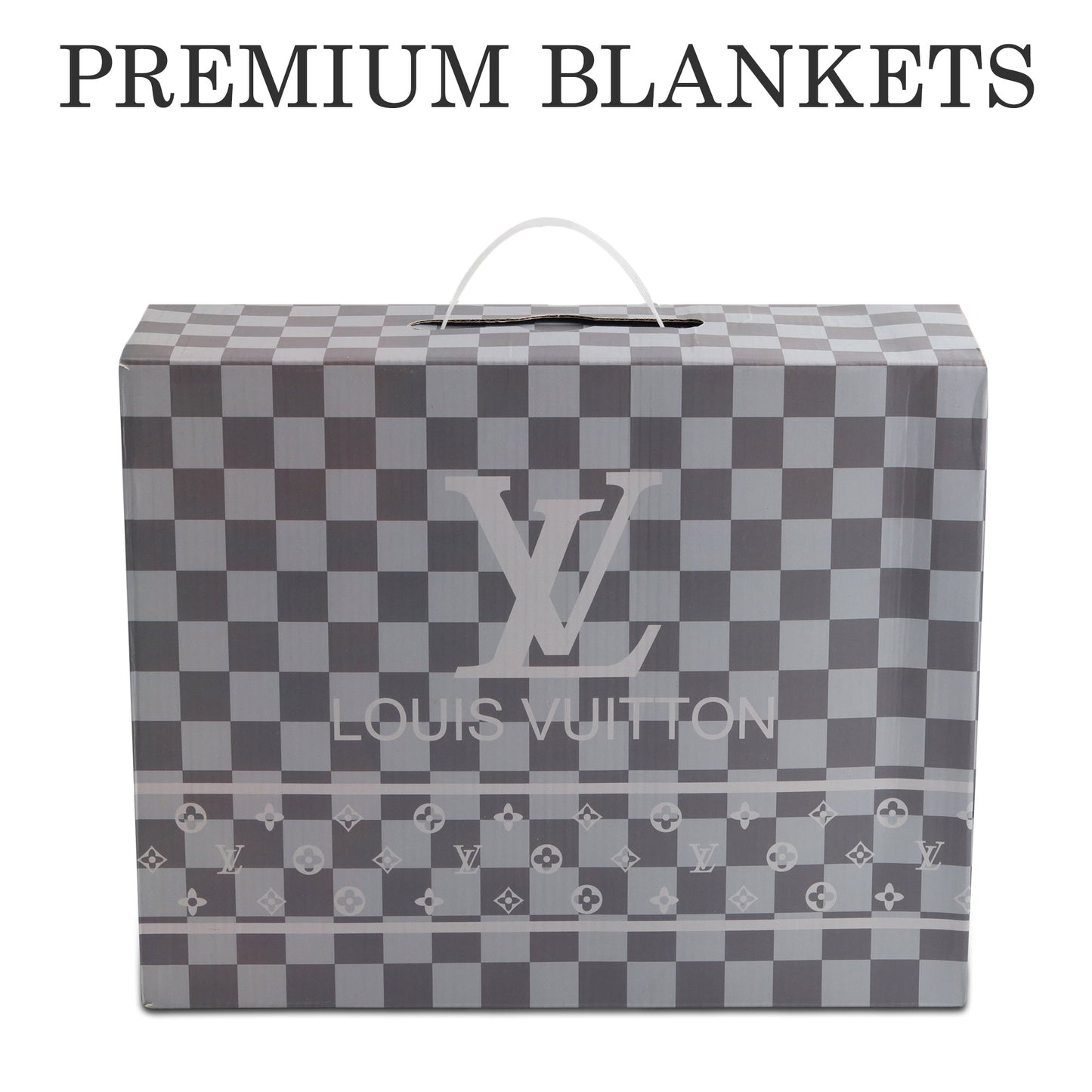 Damier Noir Throw