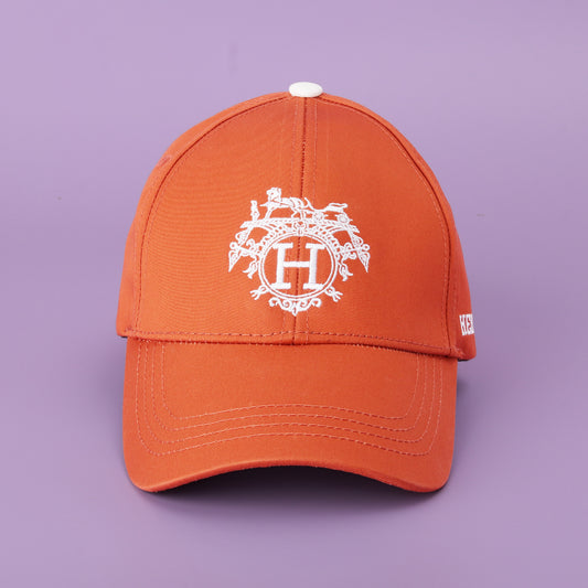 Hermès Orange Baseball Cap