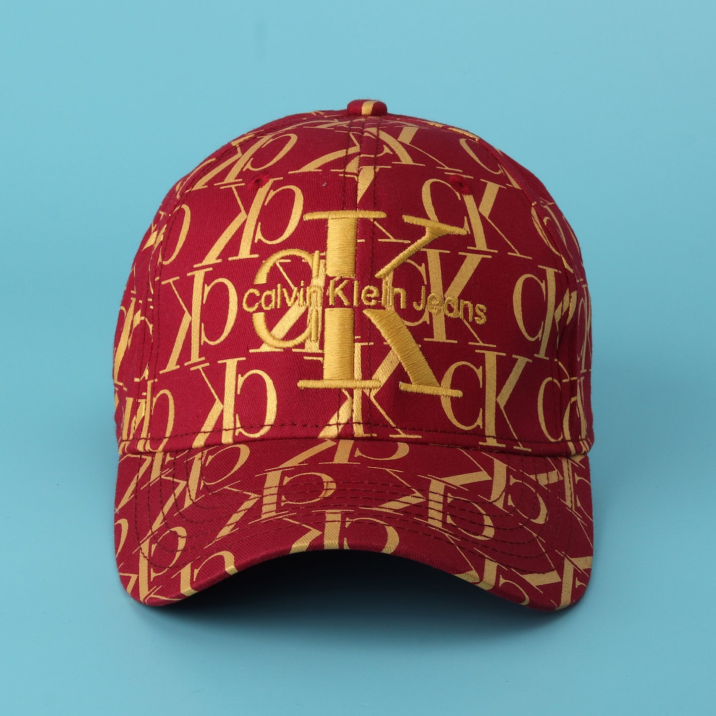 Klein Jeans Monogram Red Cap