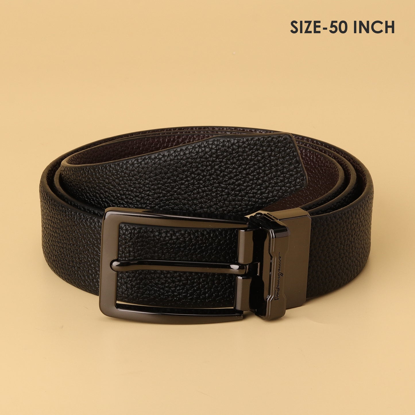 Classic Gunmetal Buckle Belt