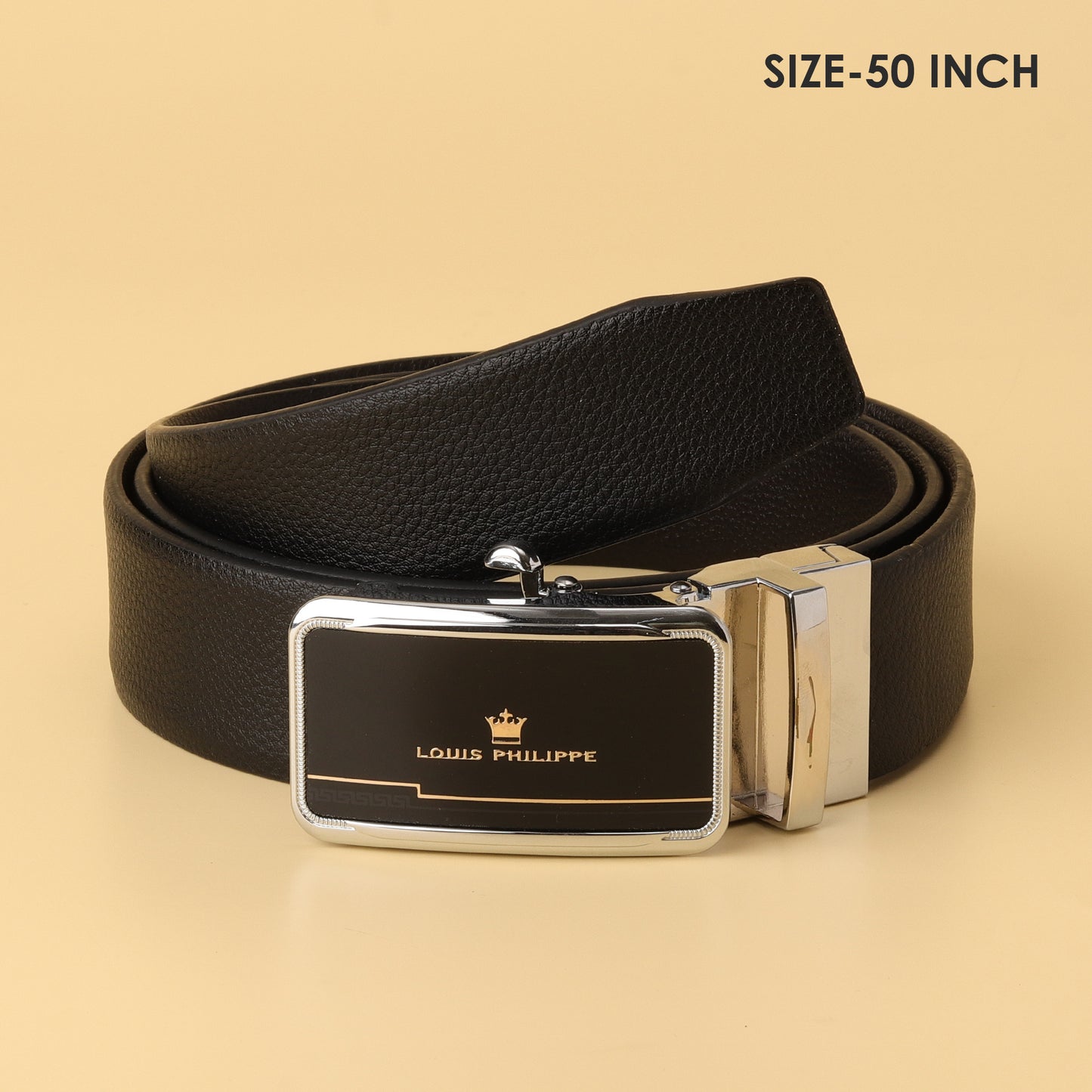 Philippe Reversible Leather Belt – Silver Buckle Edition