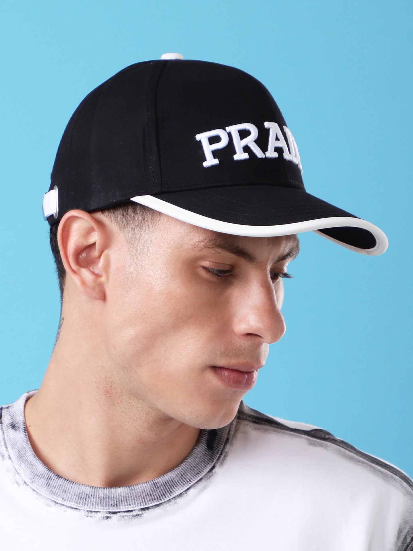 Black & White Logo Baseball Cap