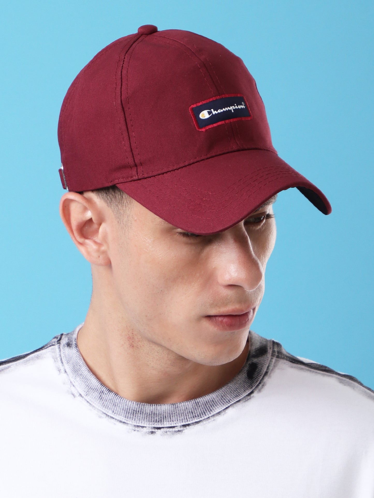 Champion Maroon Baseball Cap – Classic Sportswear Style