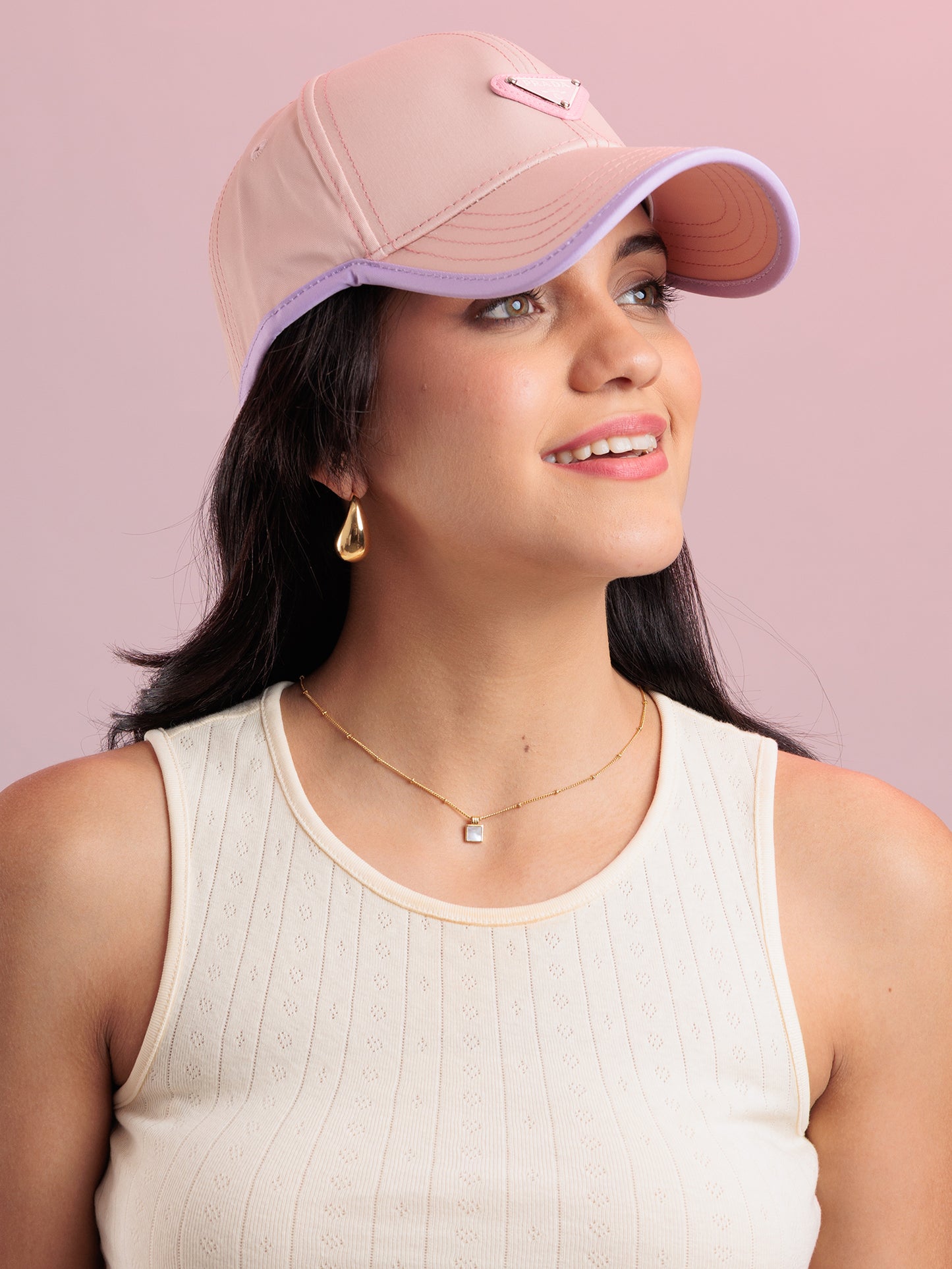 Blush Milano Curve Cap