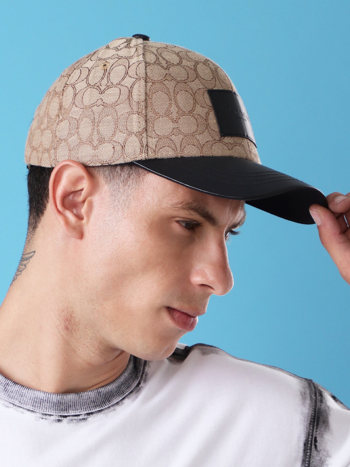 Signature Baseball Cap with Logo Patch