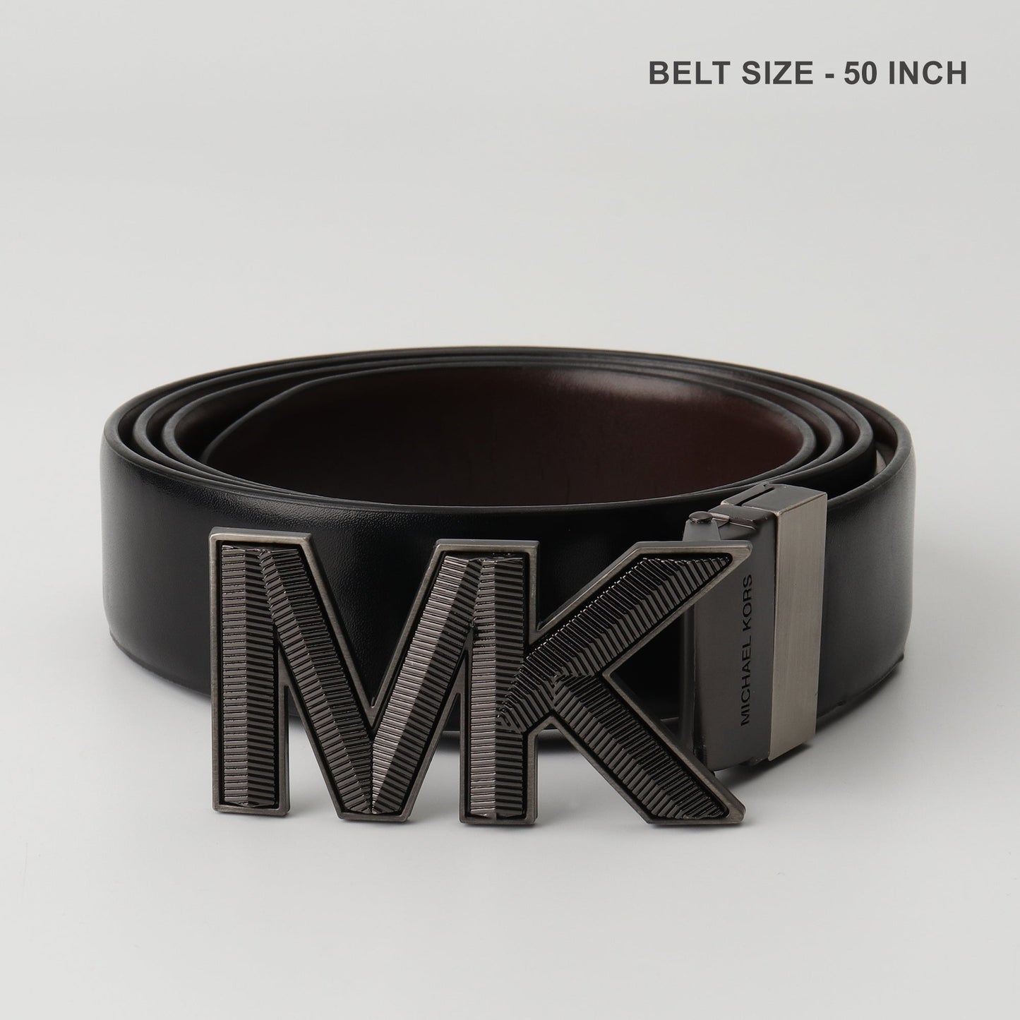 Graphite MK Monogram Belt