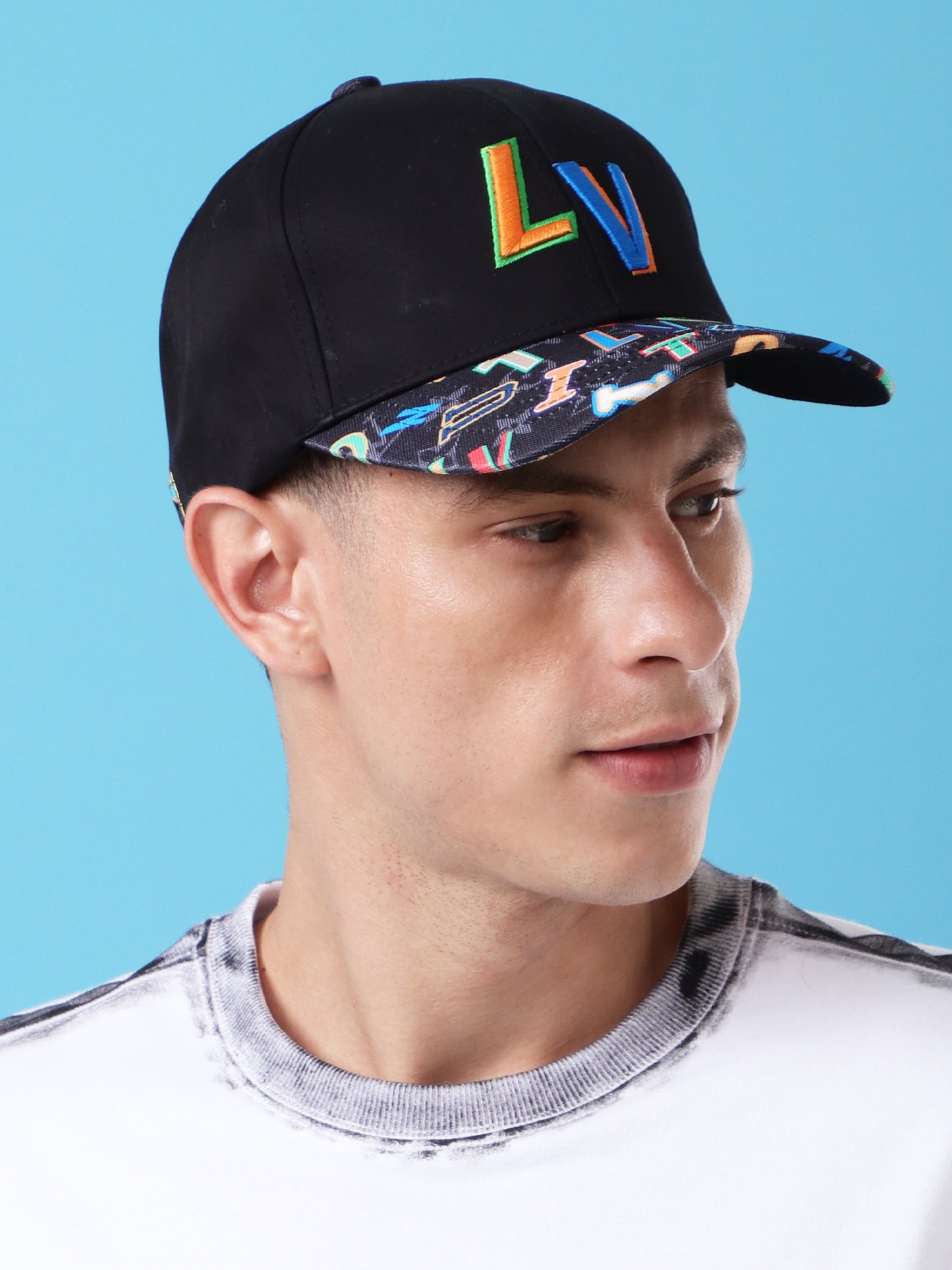 Vuitton LV Multicolor Monogram Baseball Cap