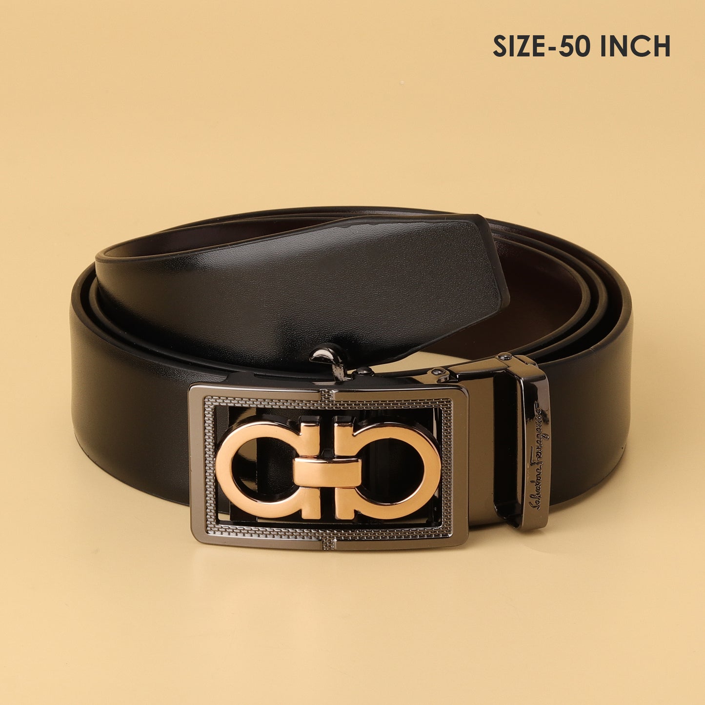 Iconic Gancini Reversible Belt