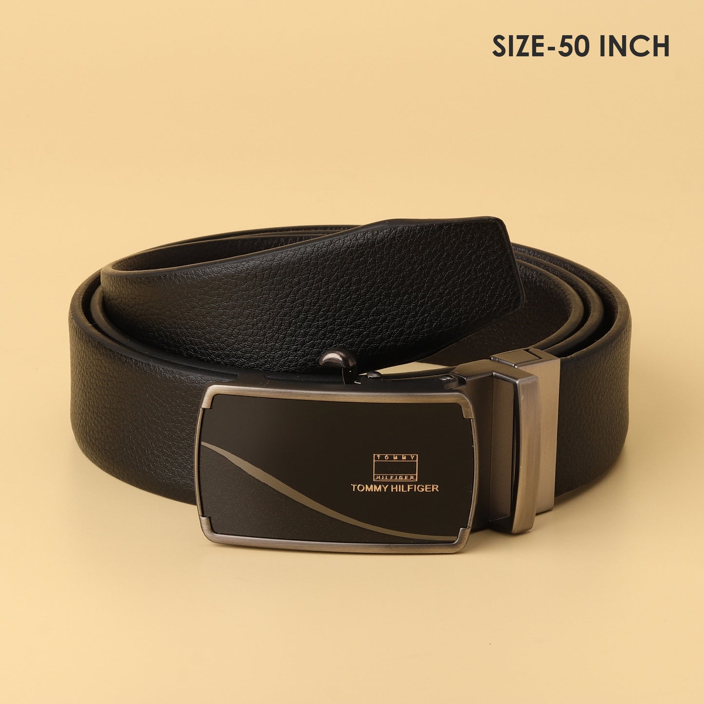 Hilfiger Reversible Leather Belt with Signature Buckle
