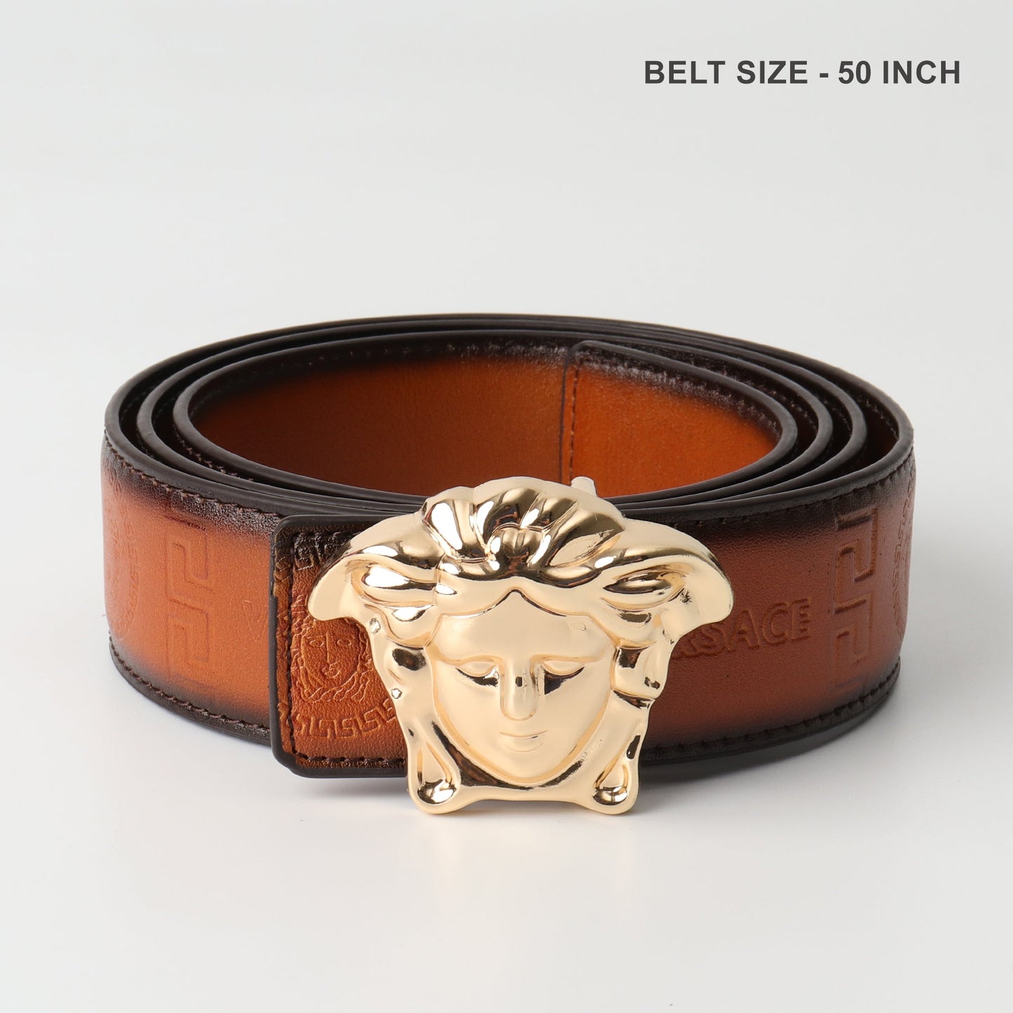 Medusa Cognac Edition Belt