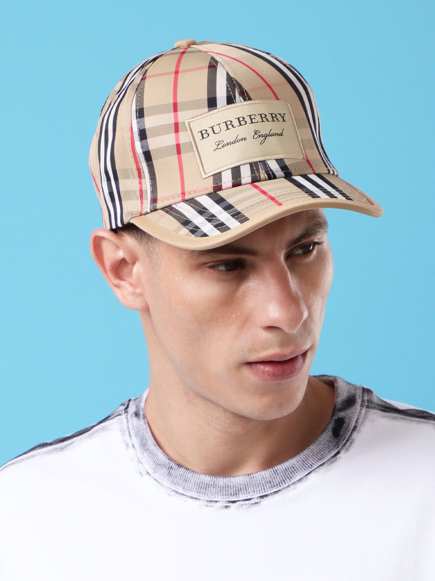 Burberry Vintage Check Baseball Cap