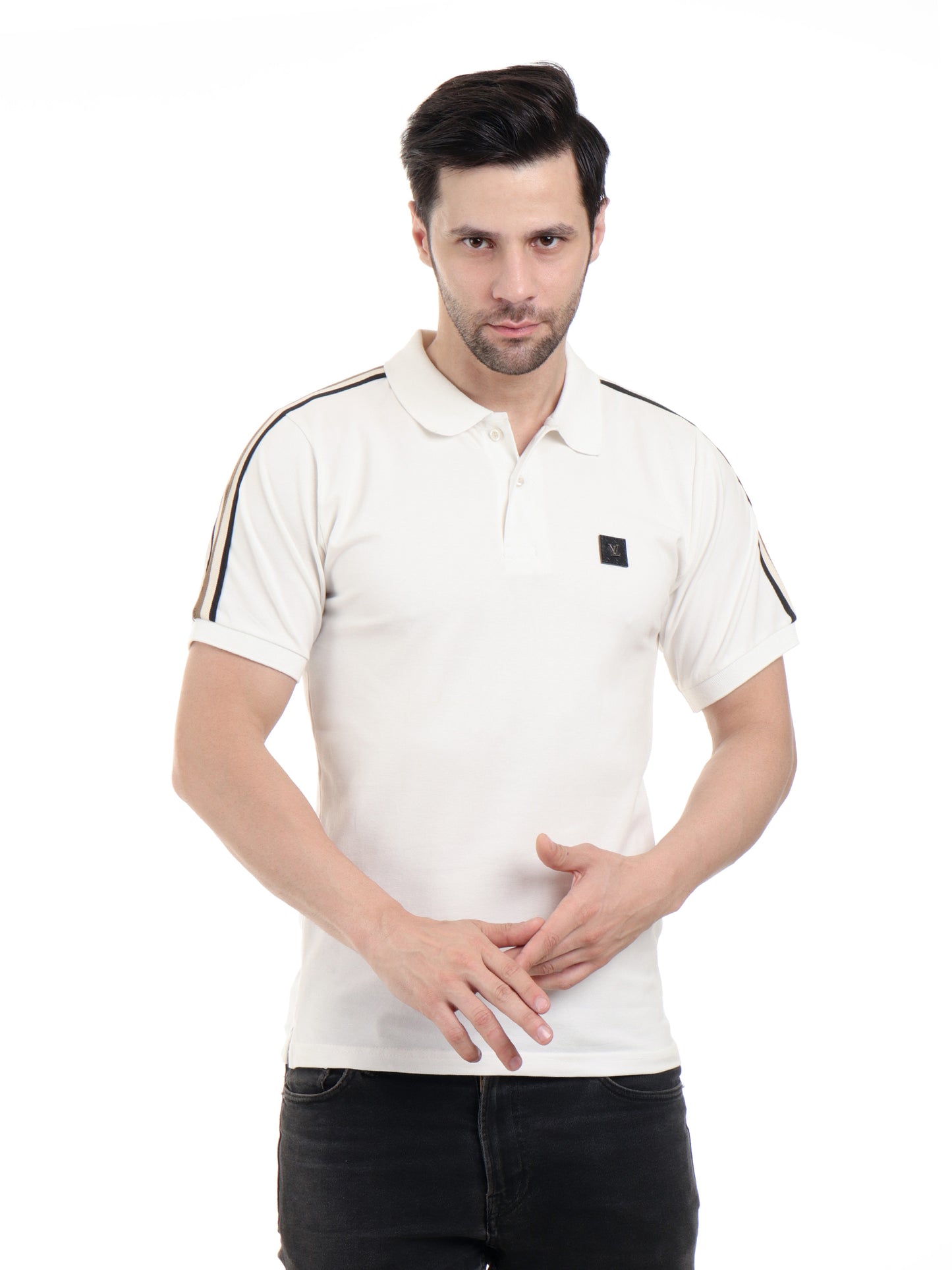 Monogram Line Polo