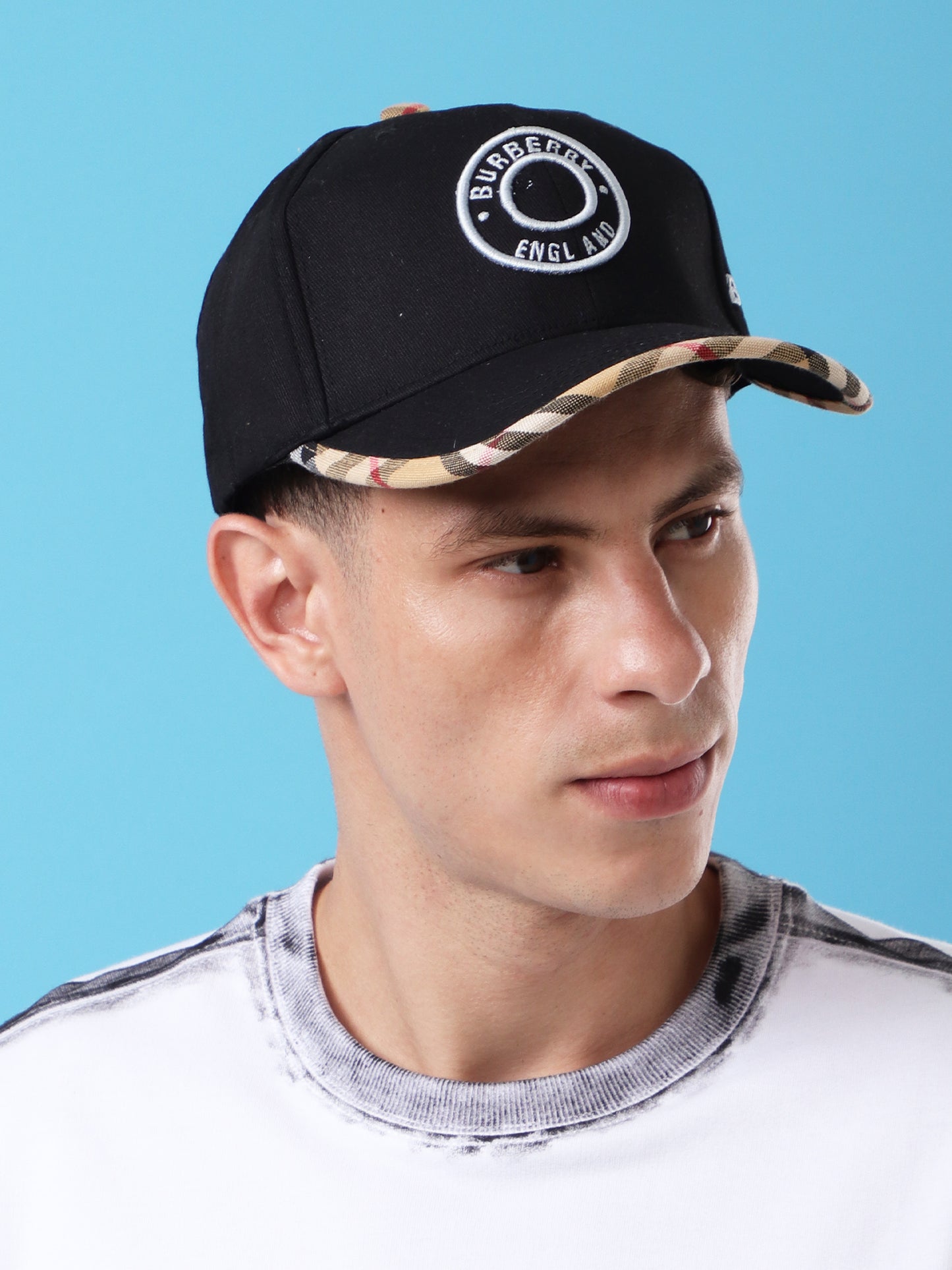 Black Logo Baseball Cap