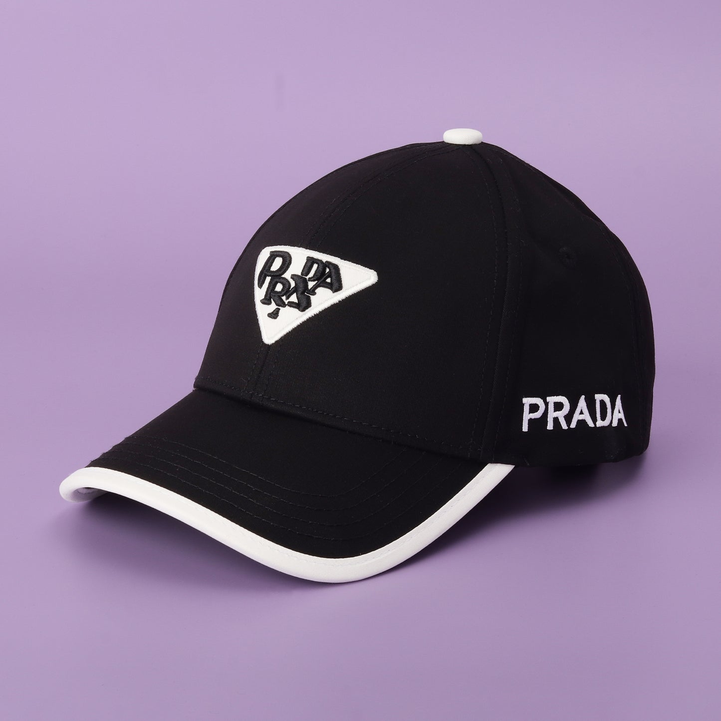 Prada Black Baseball Cap