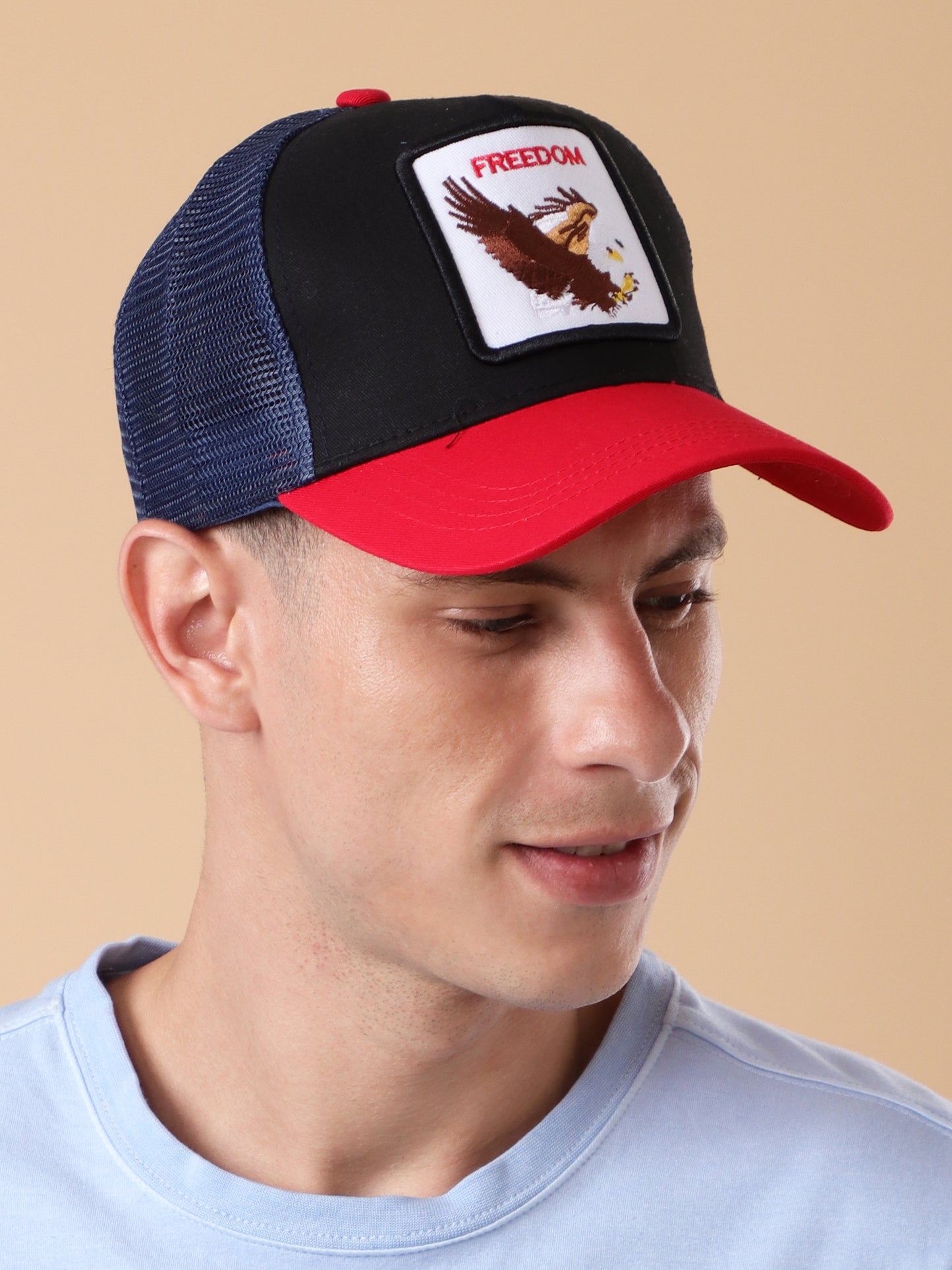 The "Freedom" Eagle Trucker Hat