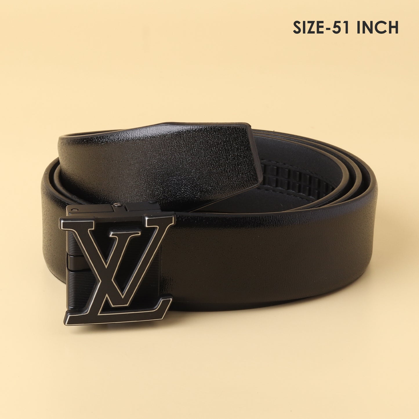 Vuitton Black  Buckle Belt