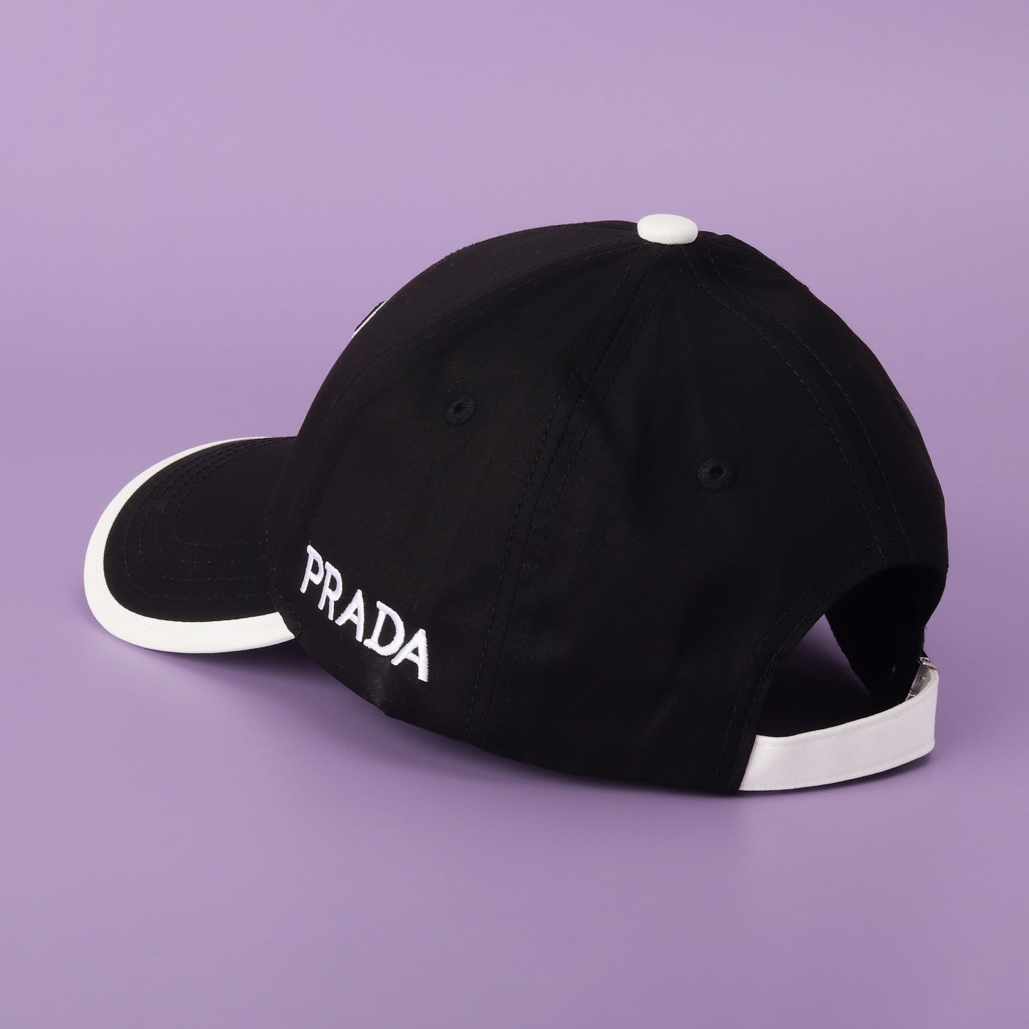 Prada Black Baseball Cap