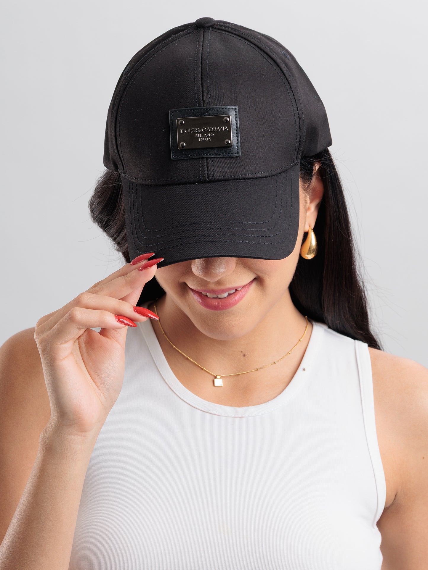 Midnight Metal Badge Cap