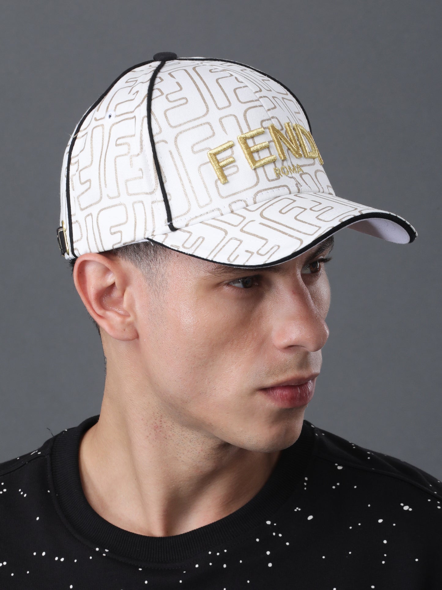 Roma Gold Logo Cap