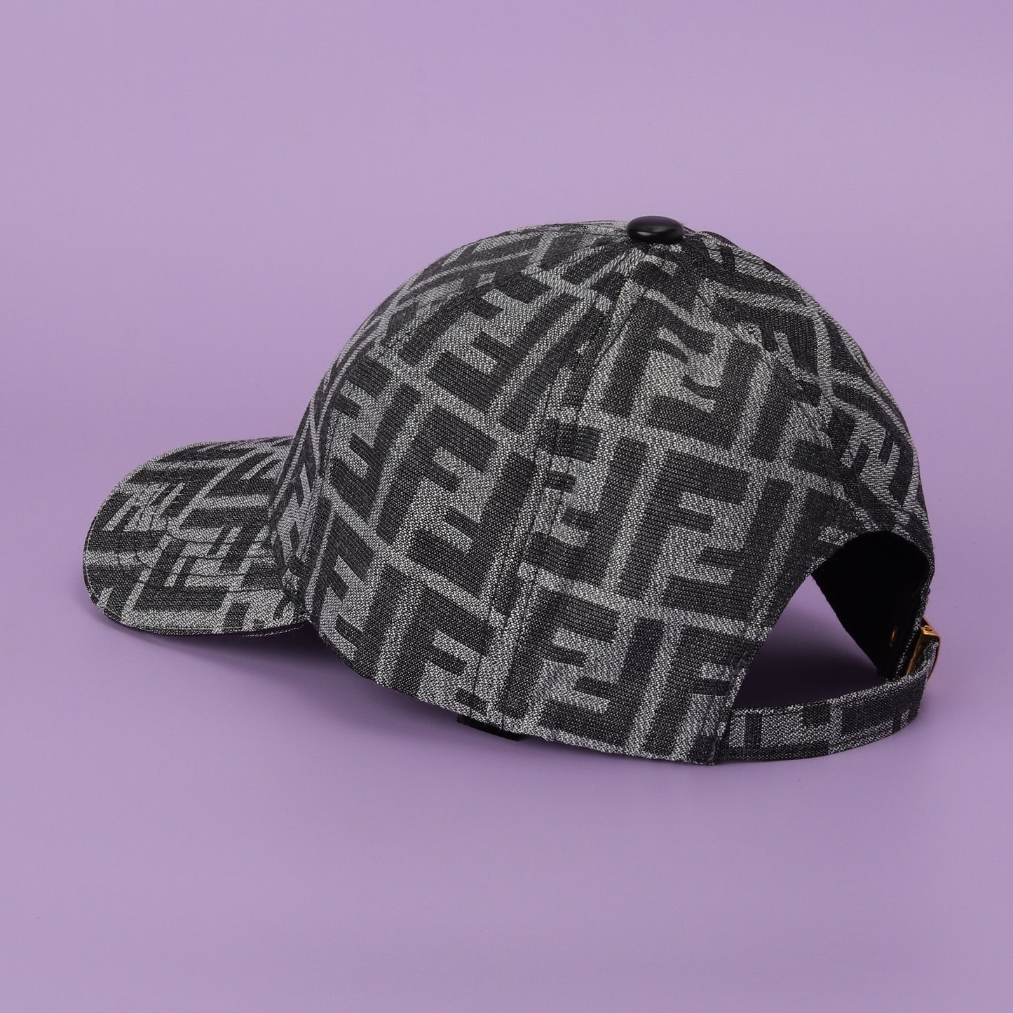 Fendi  Black Baseball Cap