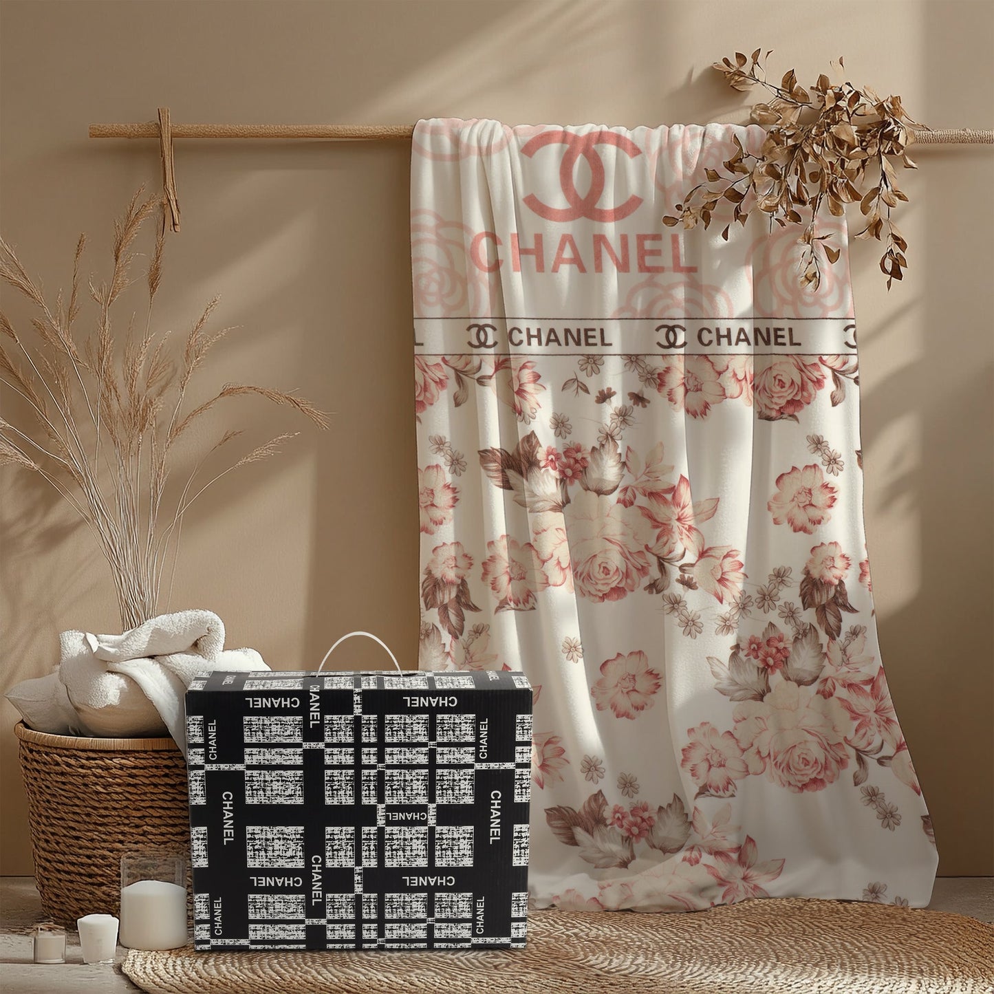 Blush Bloom Signature Blanket