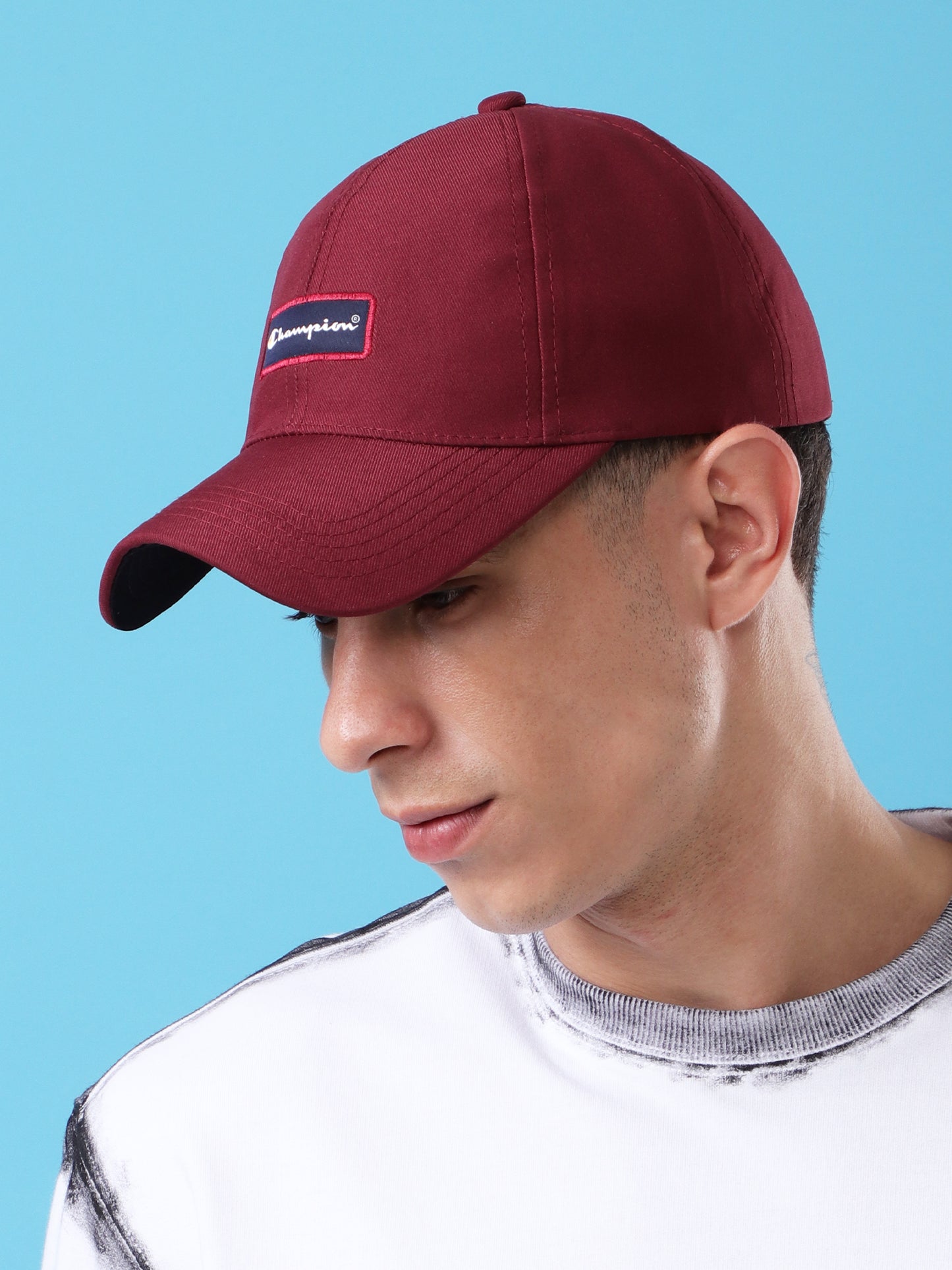 Champion Maroon Baseball Cap – Classic Sportswear Style