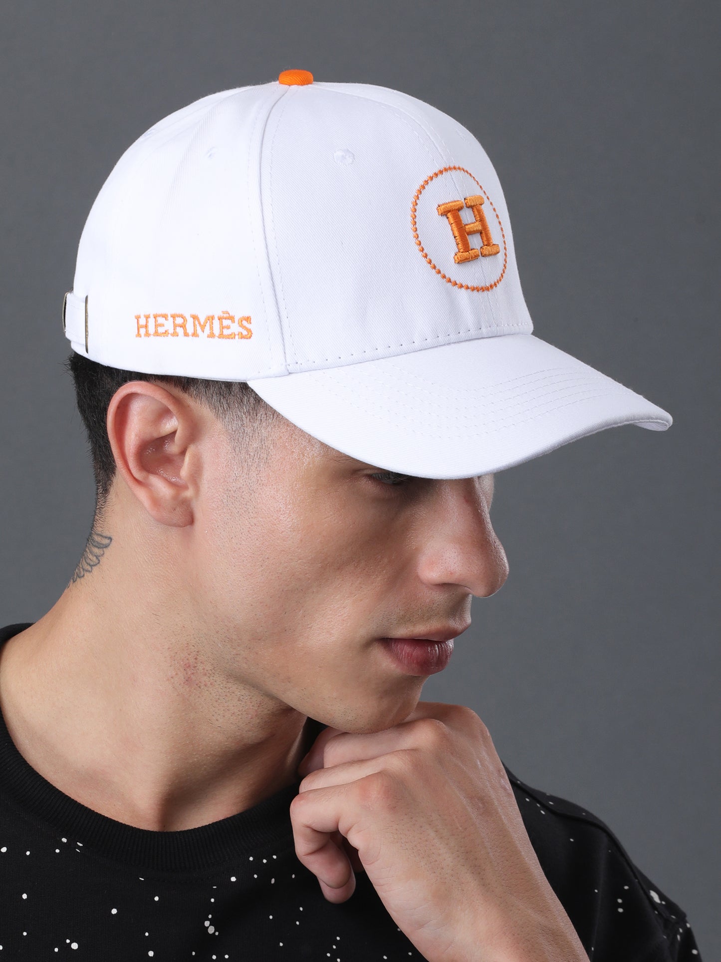 Luxe Hermes Cap