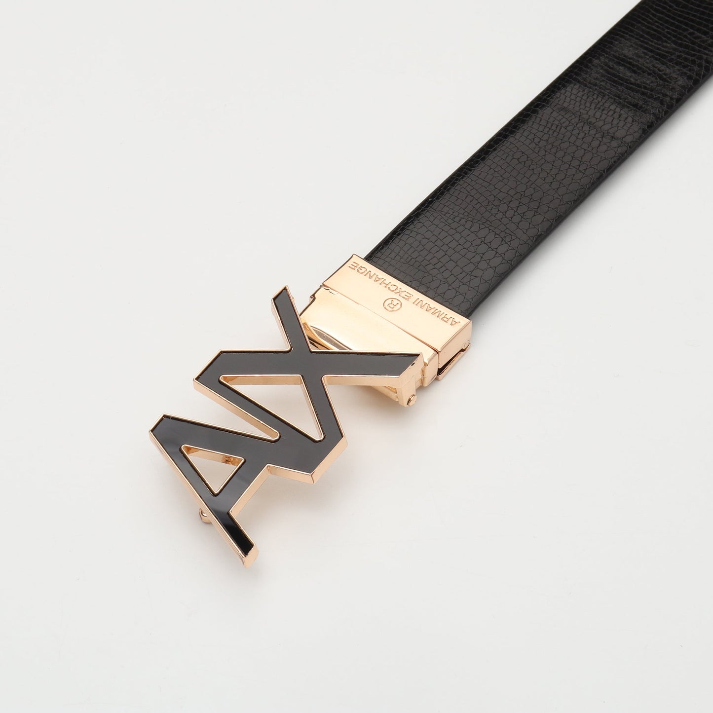 Luxe Contrast Monogram Belt