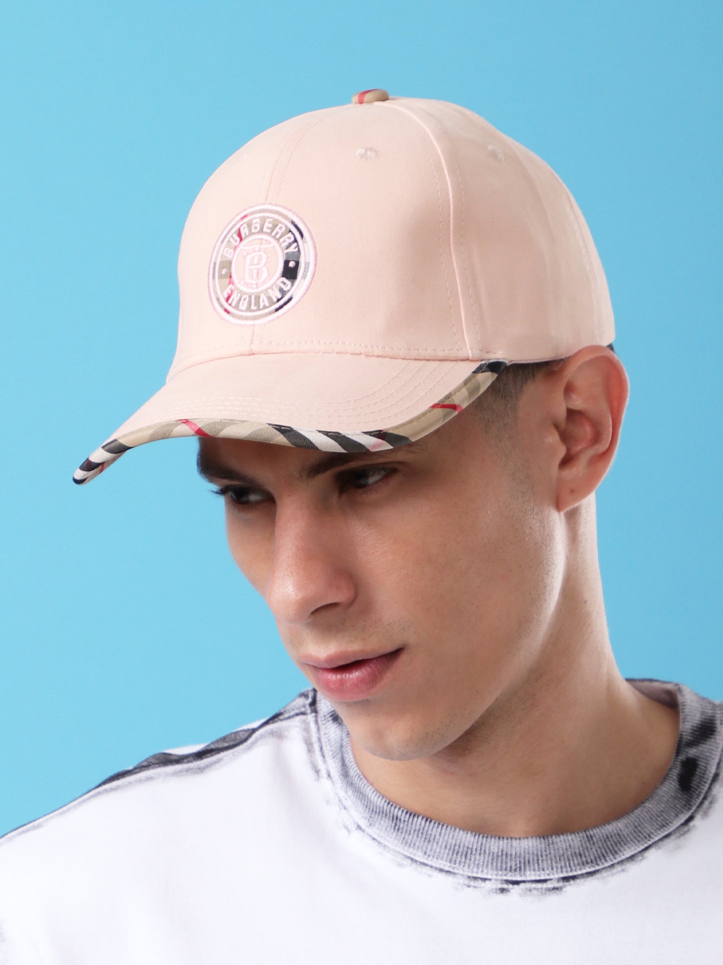 Pink Logo Baseball Cap – Designer Luxury Streetwear