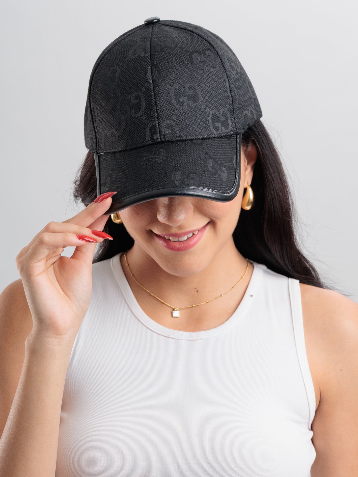 Midnight Metal Badge Cap