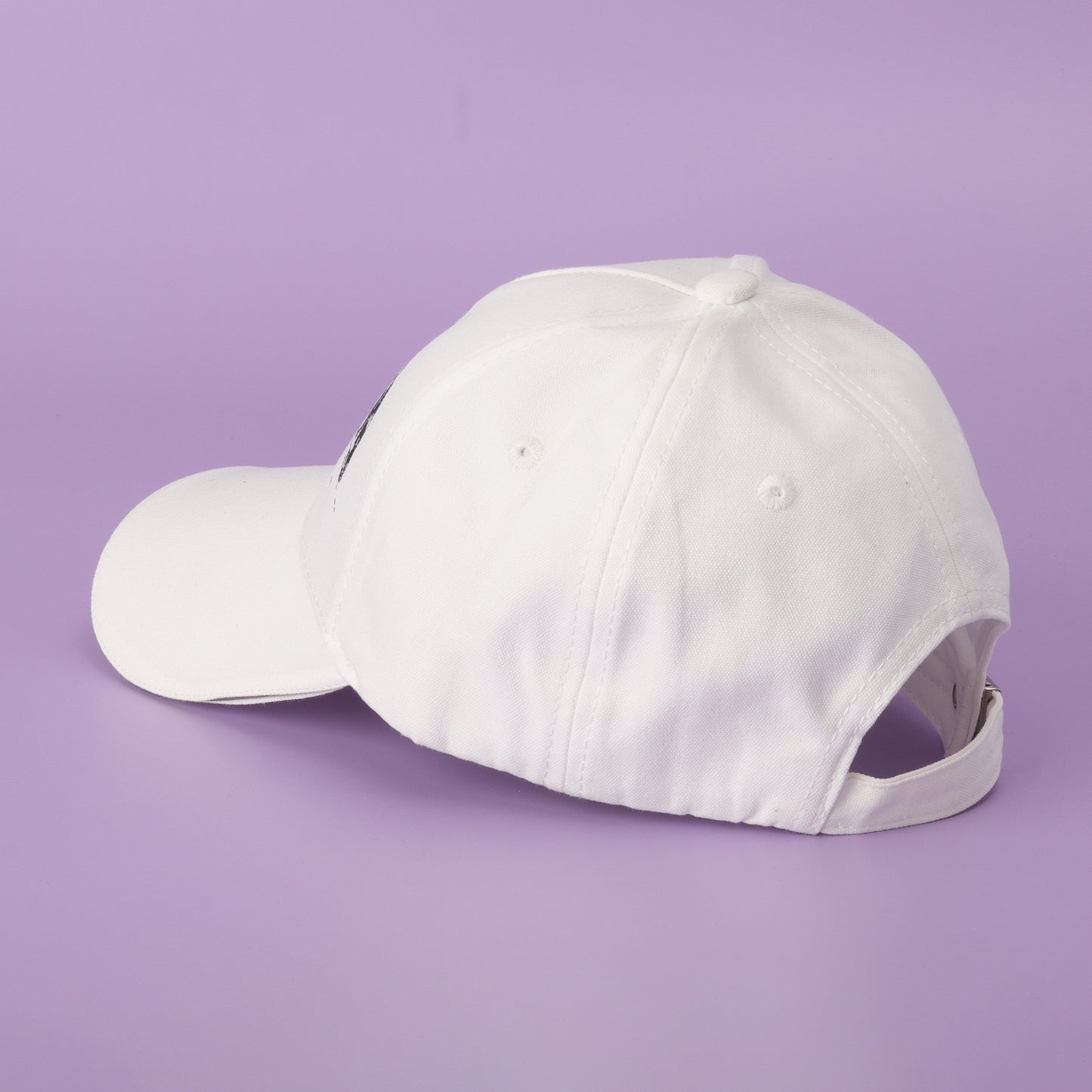 Dior White Graphic Logo Baseball Cap