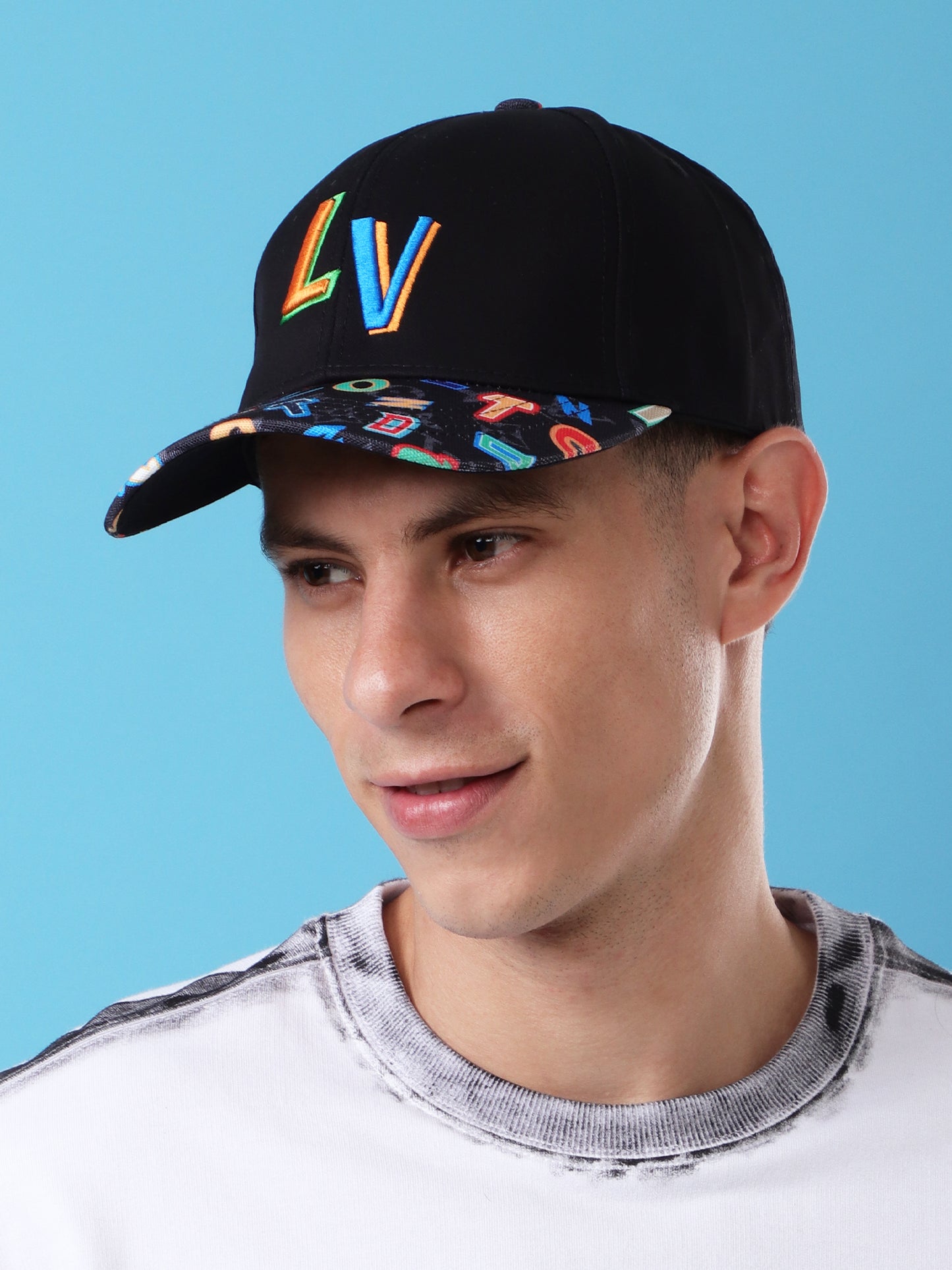 Vuitton LV Multicolor Monogram Baseball Cap