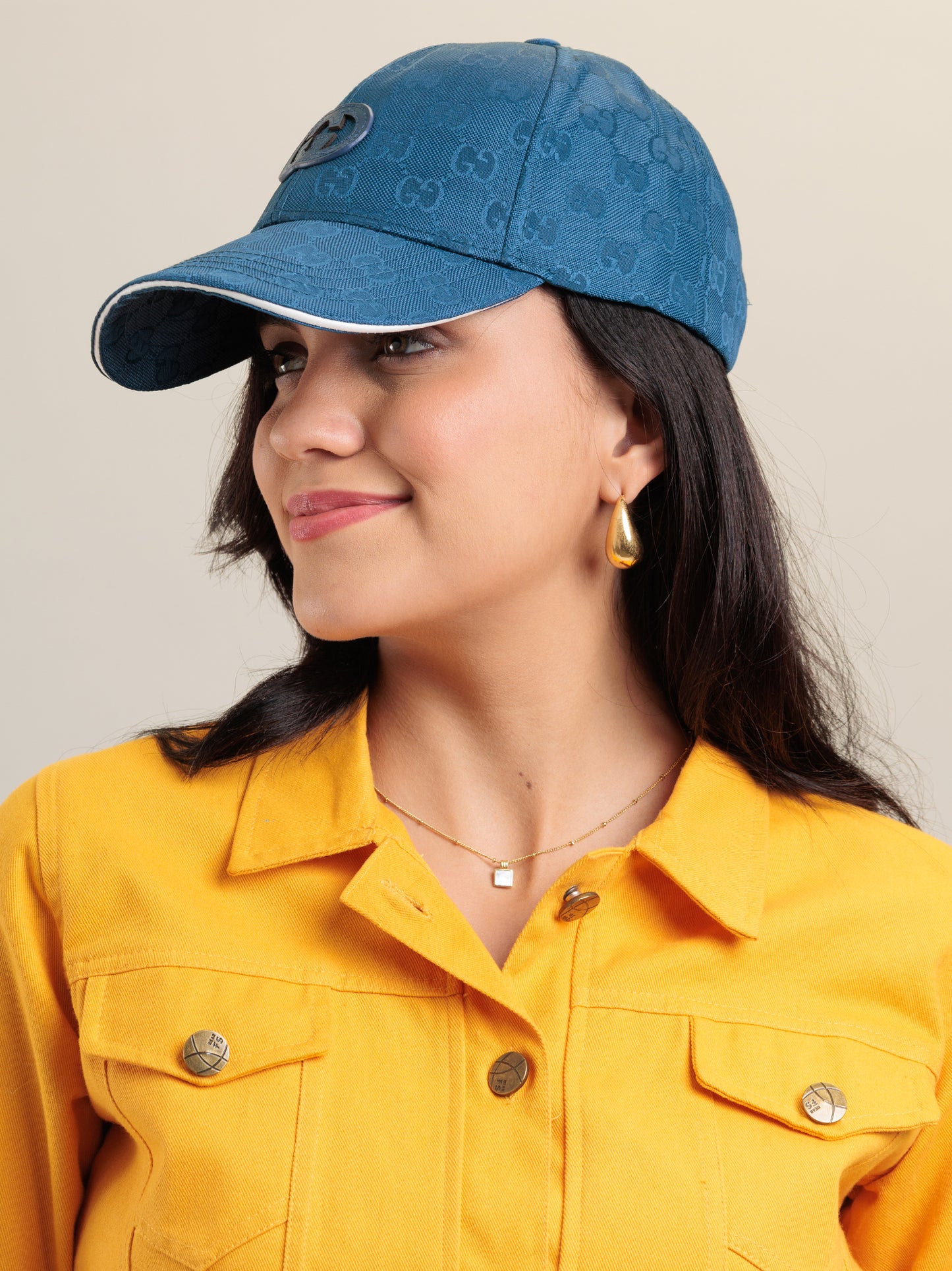 Shadow Navy Monogram Cap