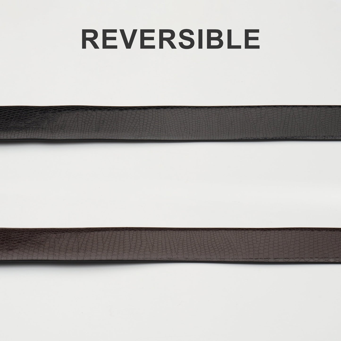 Luxe Contrast Monogram Belt