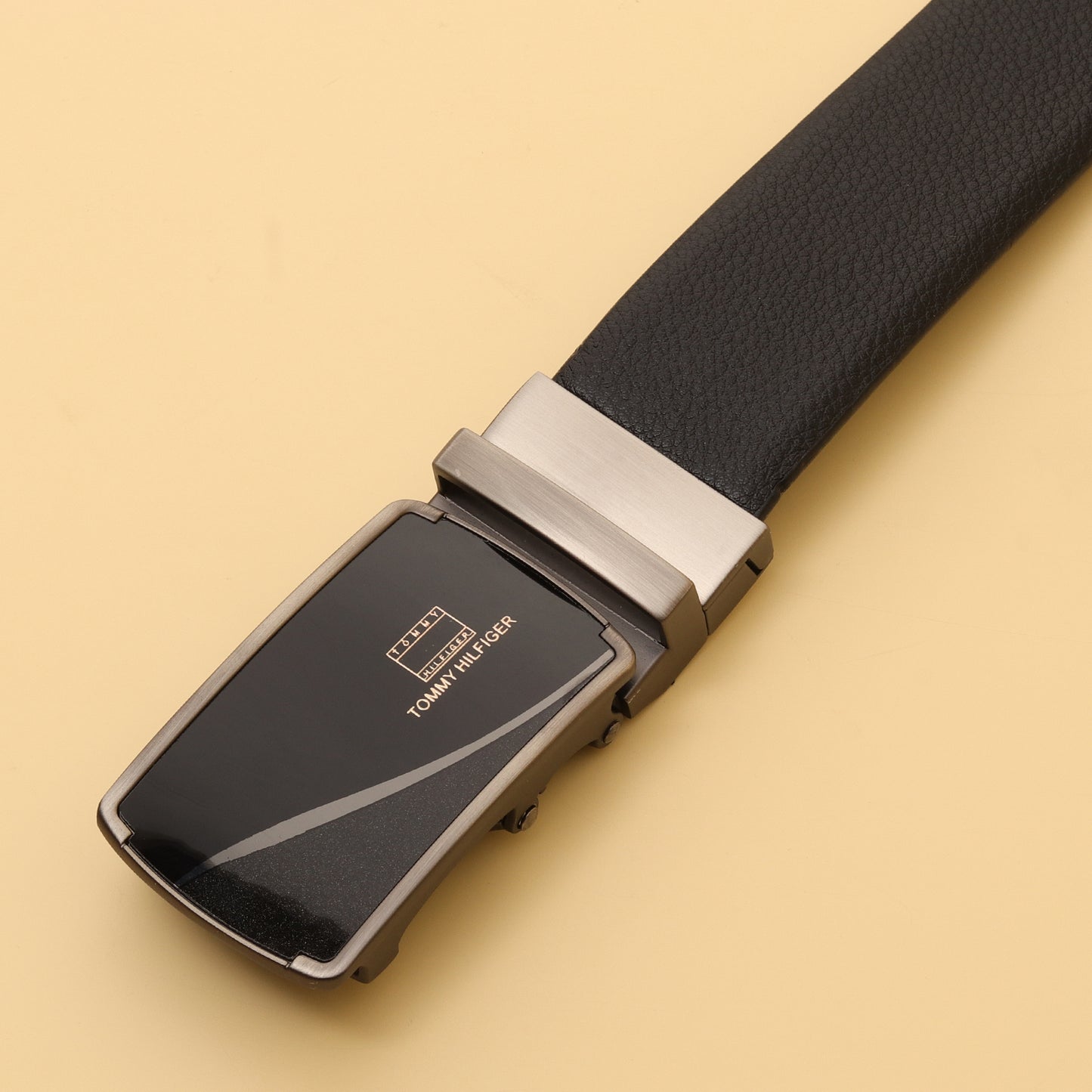 Hilfiger Reversible Leather Belt with Signature Buckle
