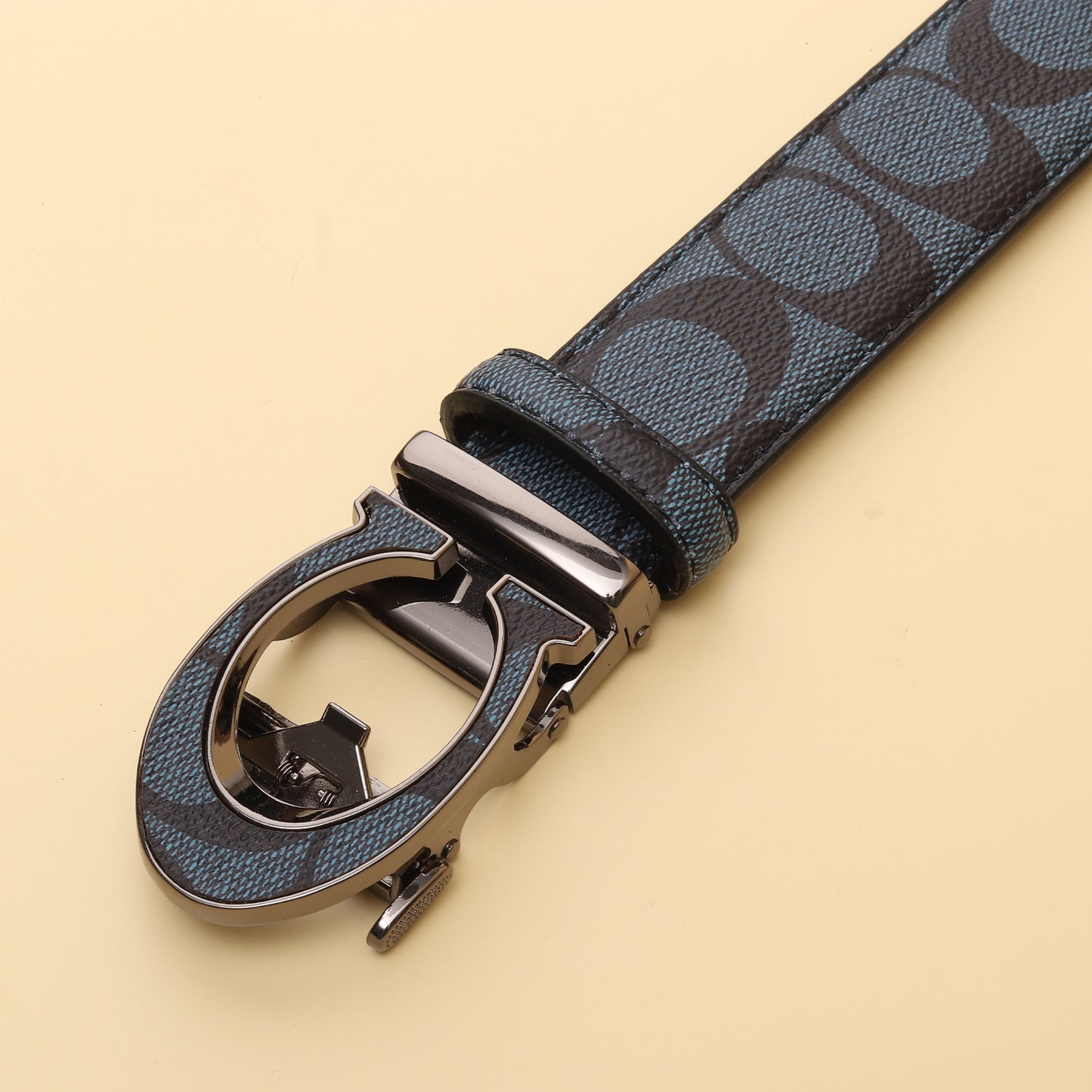 Gunmetal C Buckle Belt
