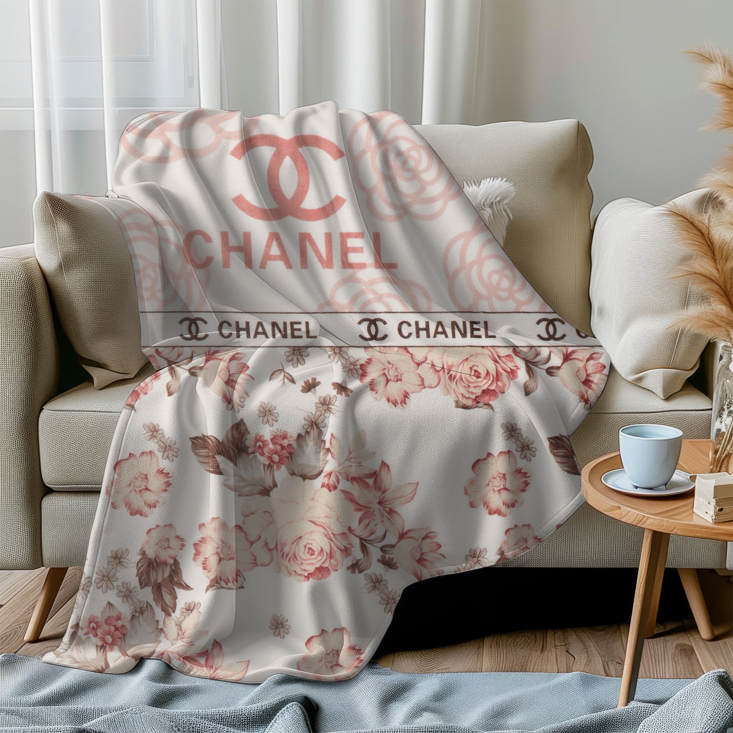 Blush Bloom Signature Blanket