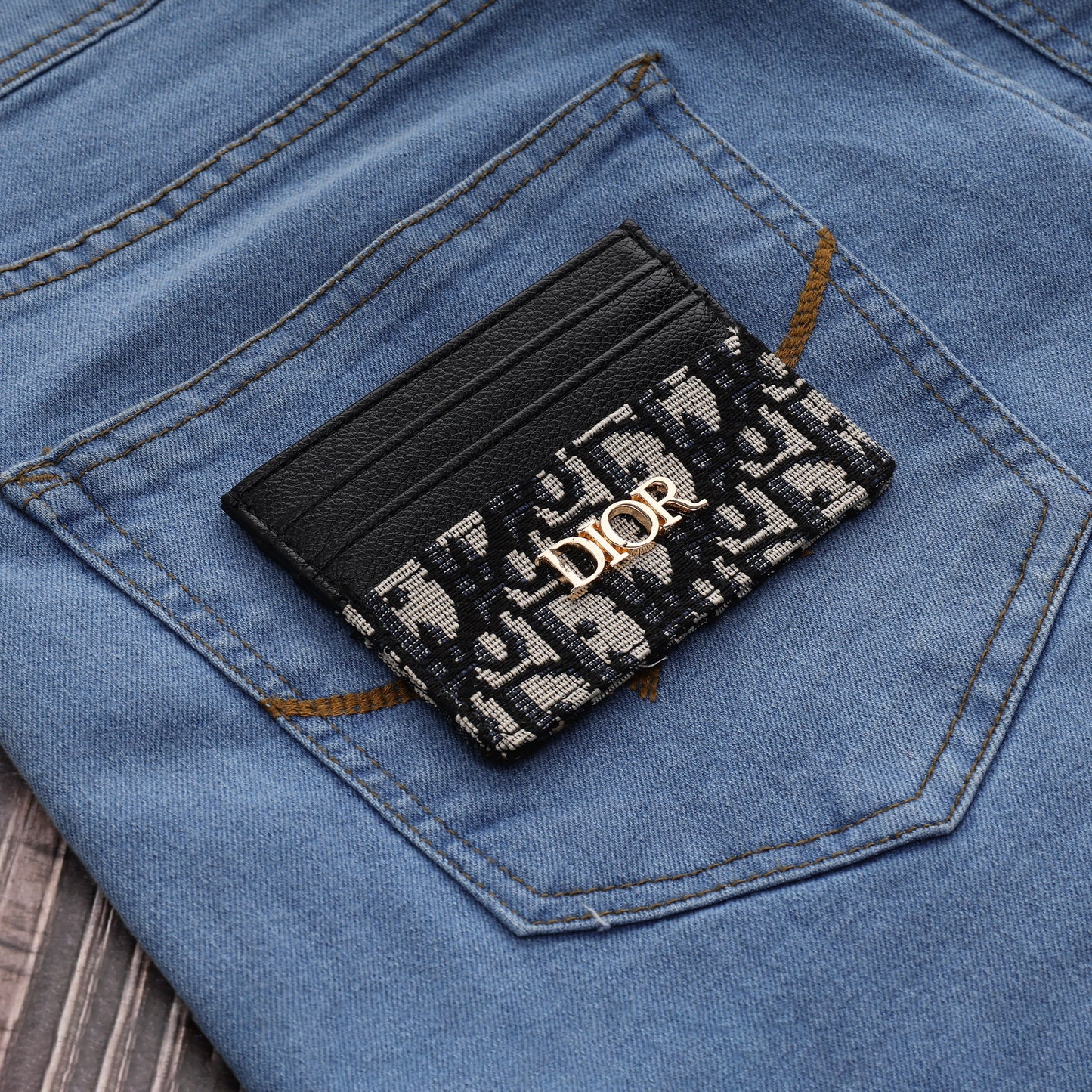 Monogram Card Holder