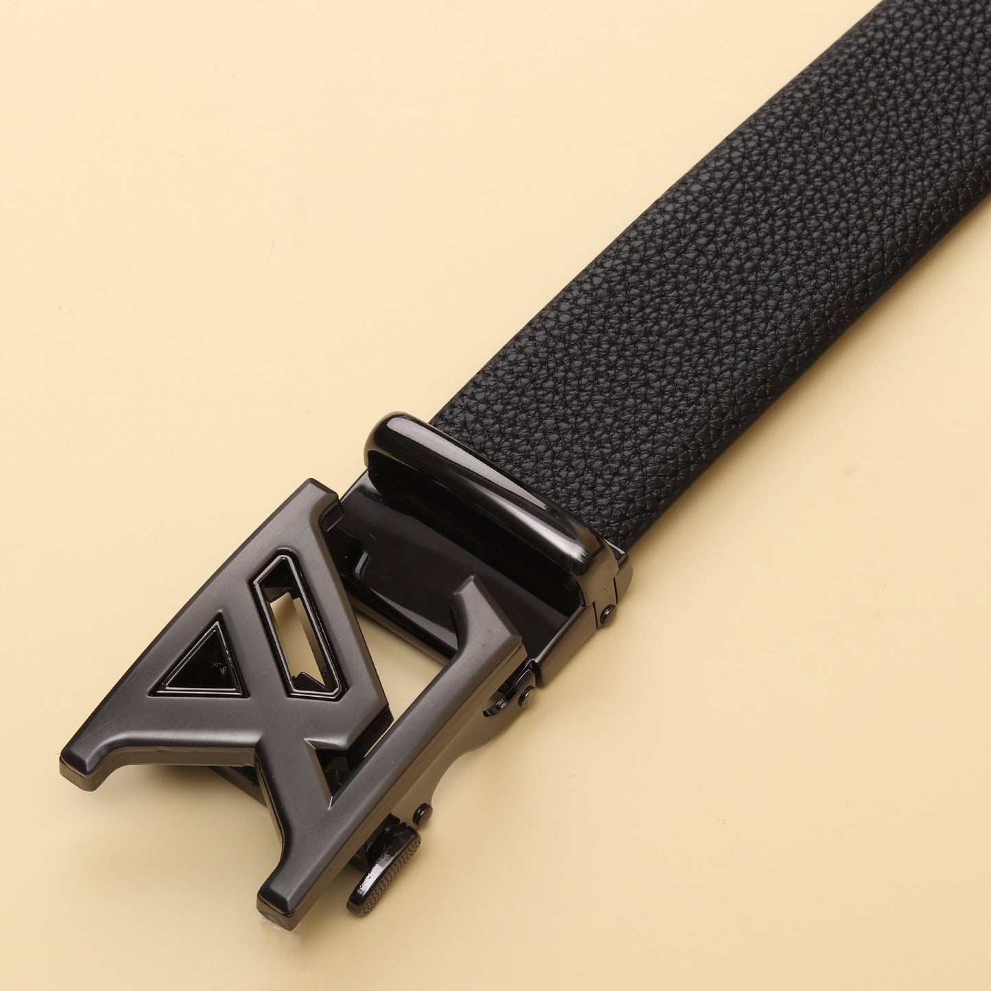 Vuitton Black Textured  Belt