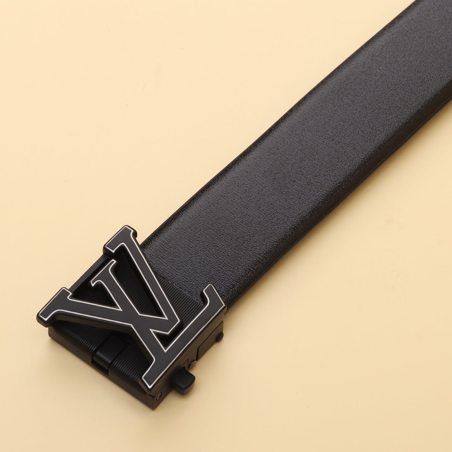 Vuitton Black  Buckle Belt