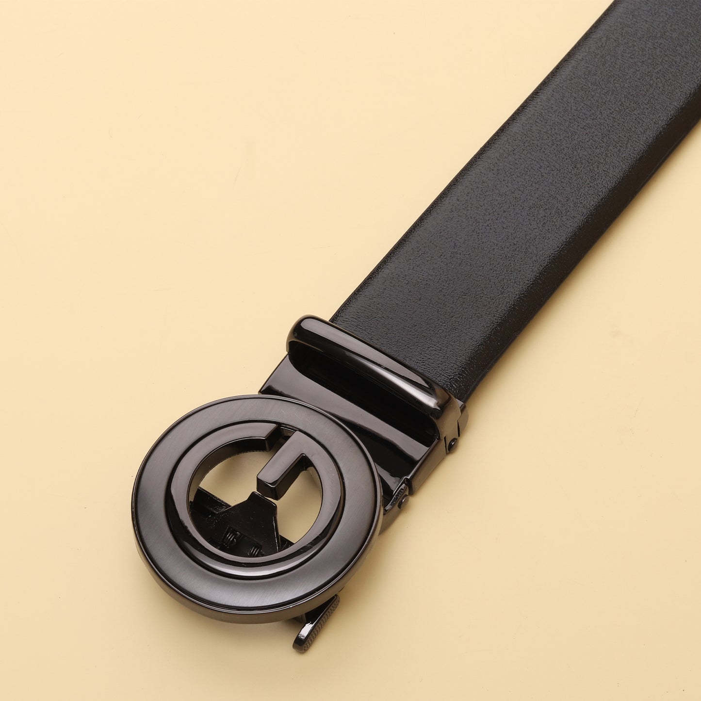 Gucci Black Leather Belt